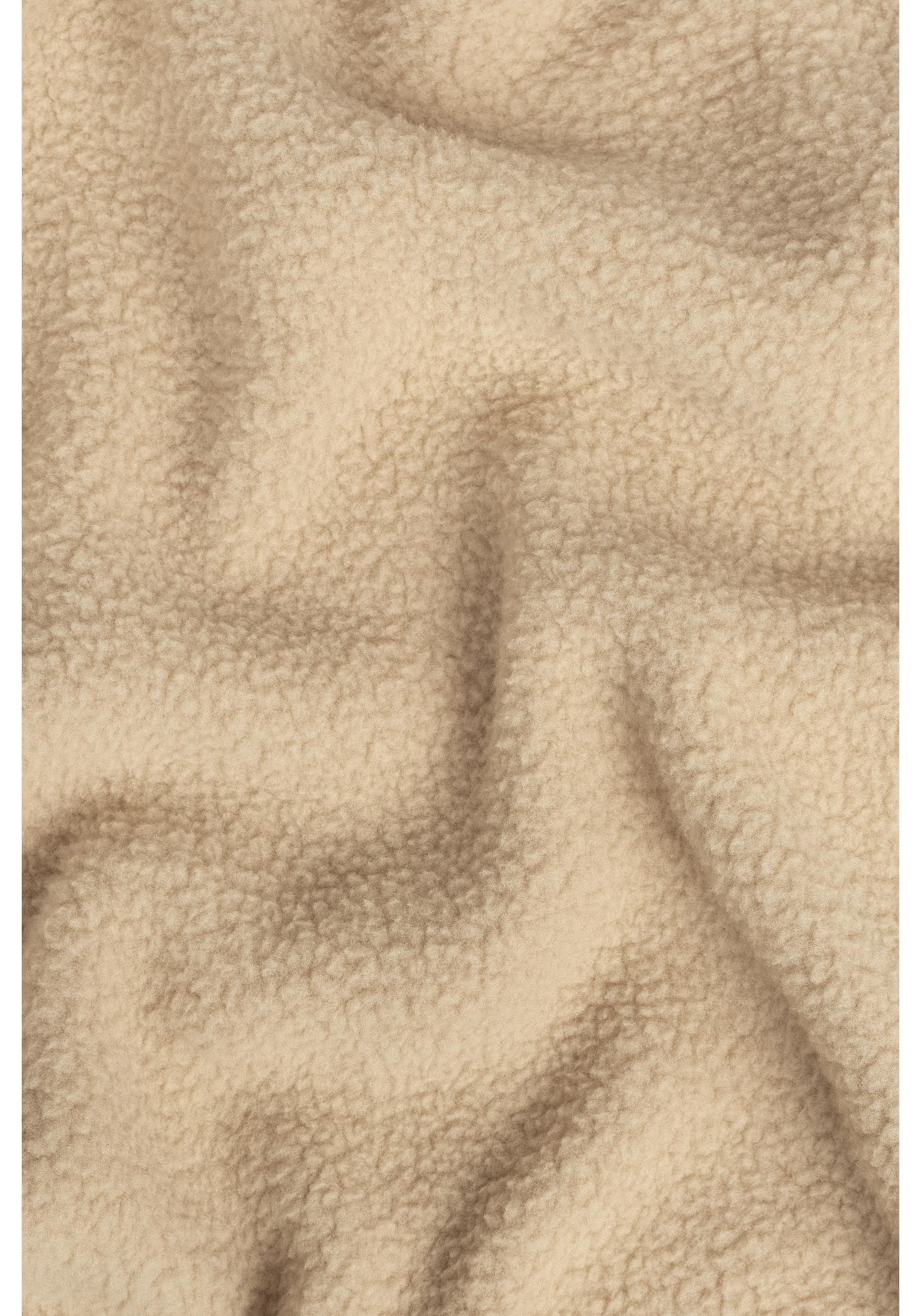 Ragwear Fellimitatmantel »Letti Teddy-Fleece«, Kuschelig weicher Teddyfleece-Mantel