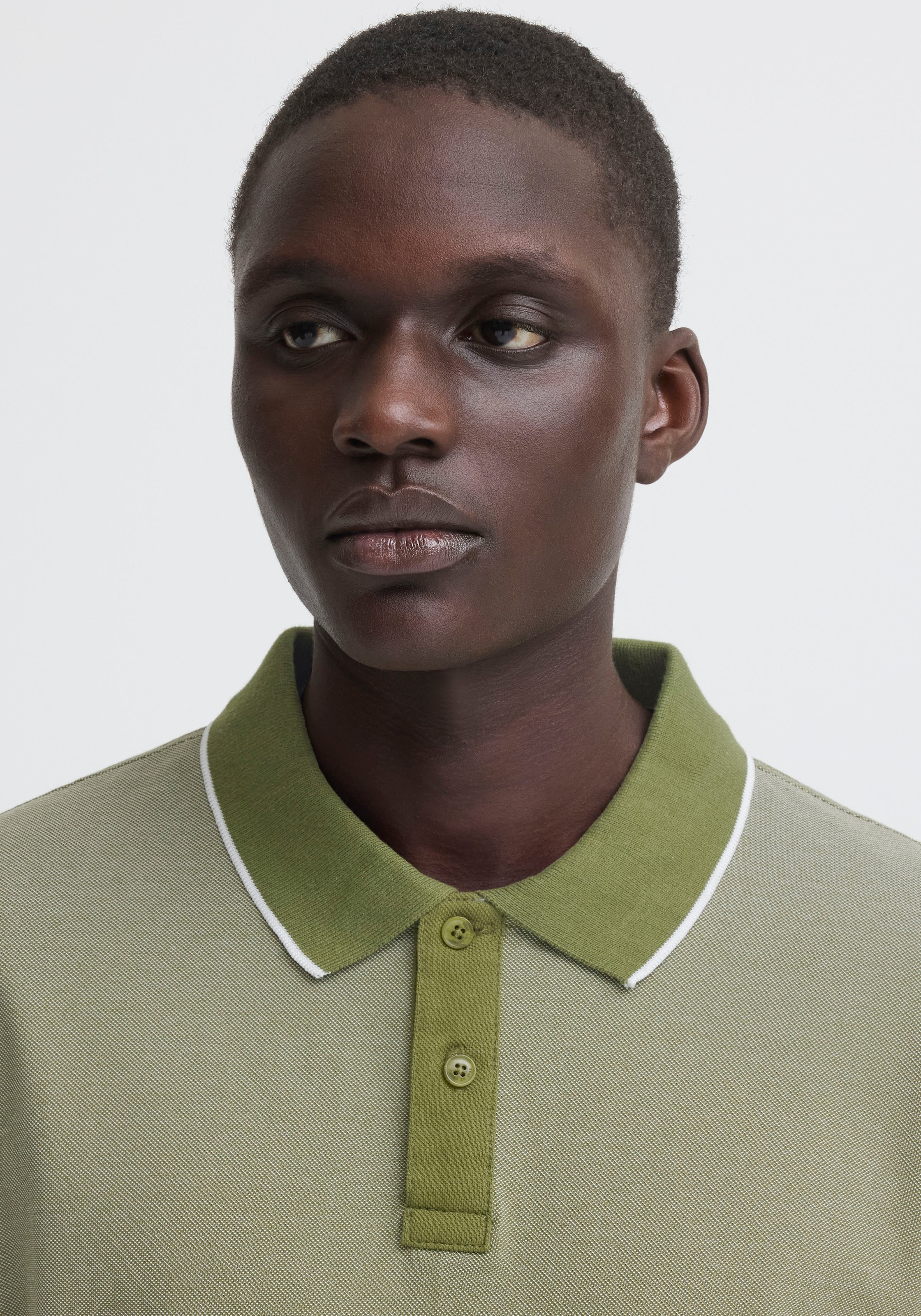 Blend BHGILBERT Polo Shirt Short Sleeve Winter Moss L 2