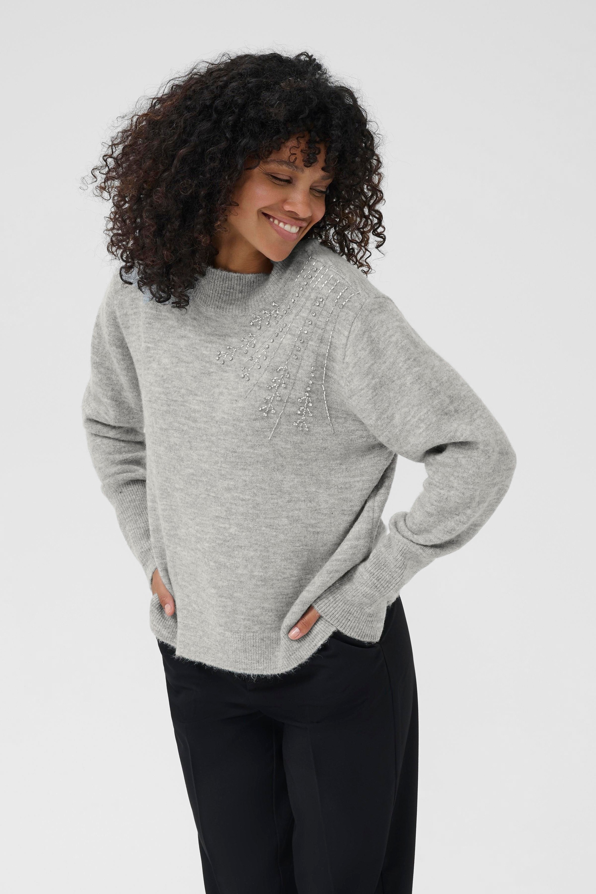 KAFFE Strickpullover »Damen Strickpullover KAstary«