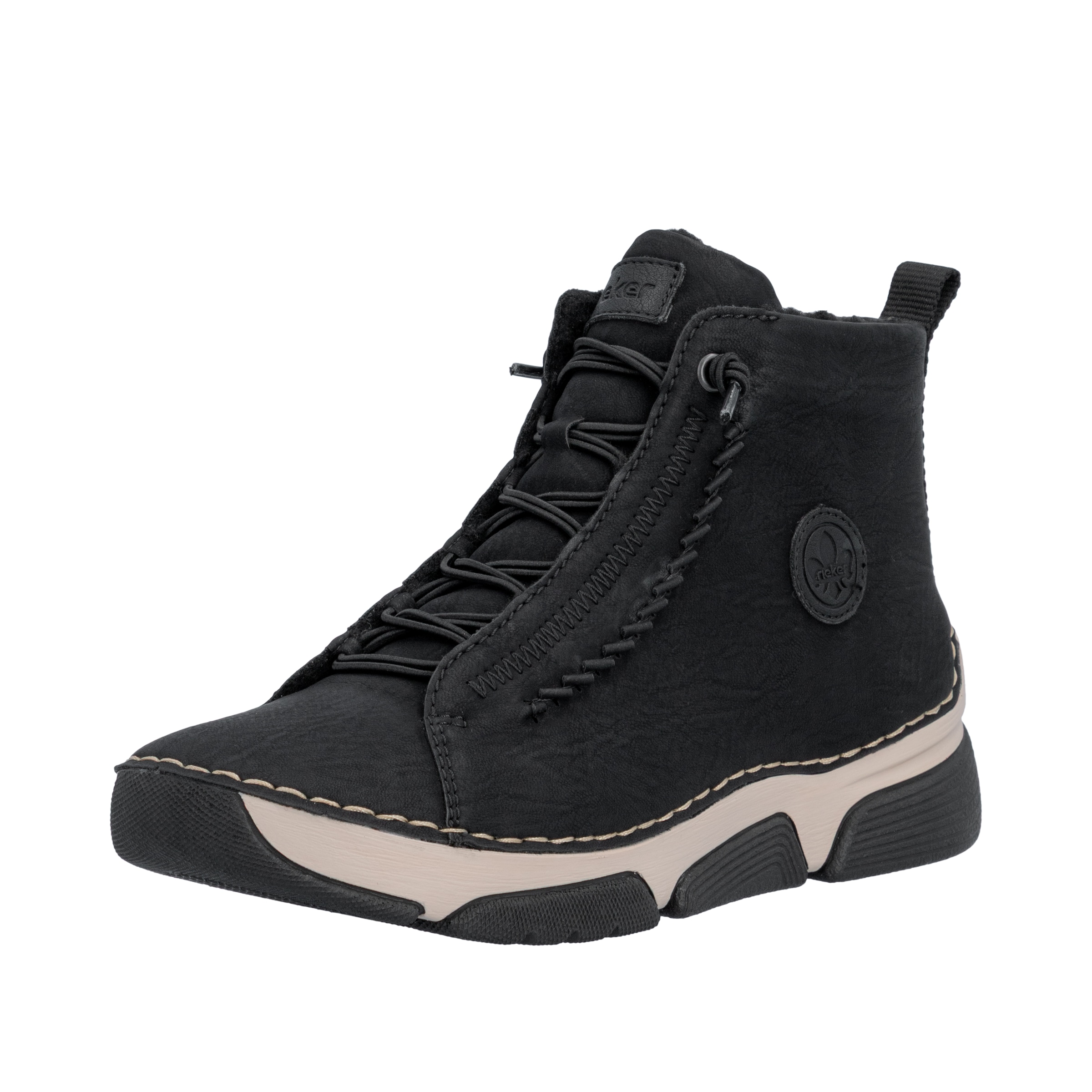 Rieker Winterstiefelette, Outdoorboots, Warmfutter, mit Innenreißverschluss