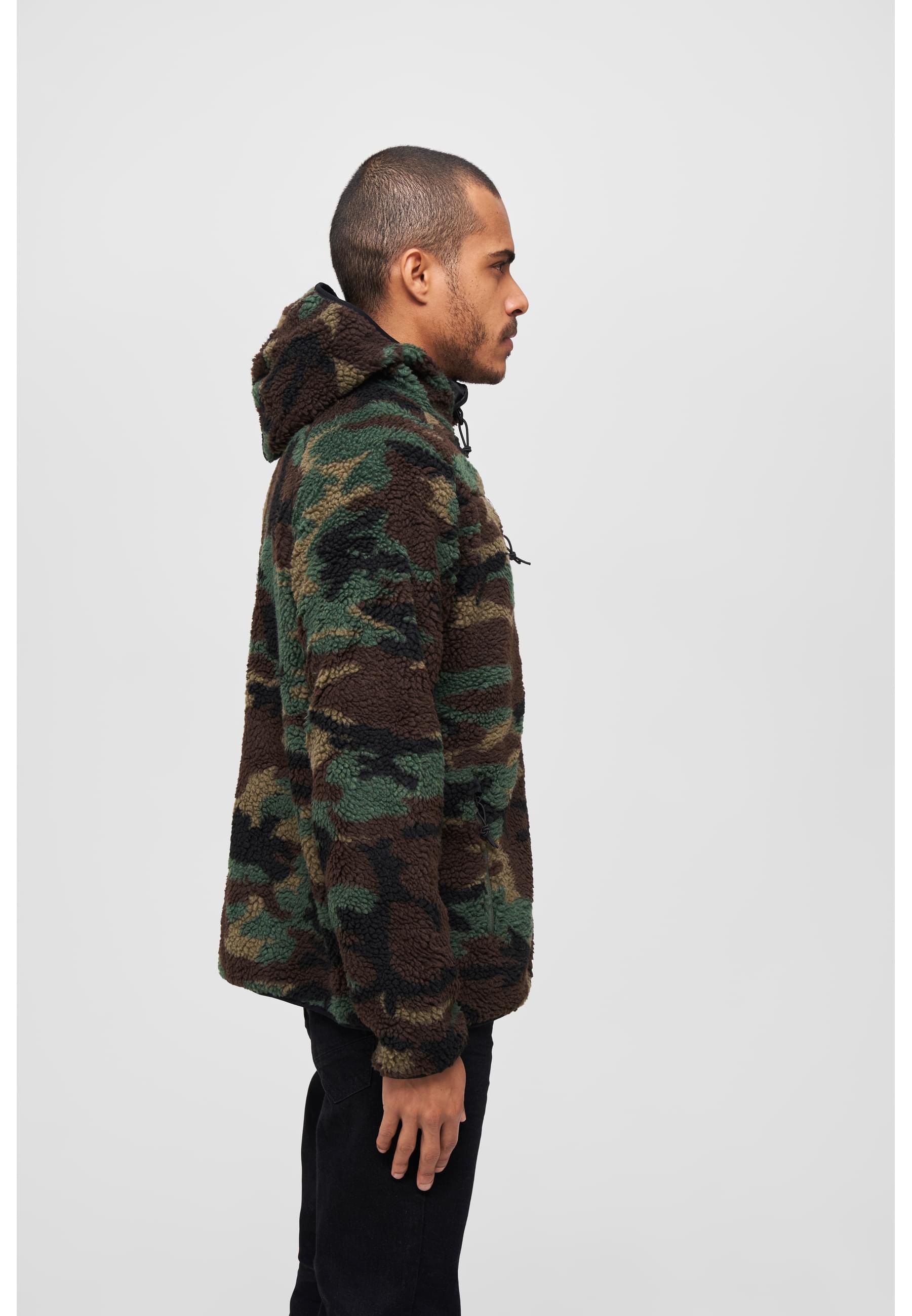 Brandit Anorak »Brandit Herren Teddyfleece Worker Jacket«, (1 St.), mit Kapuze