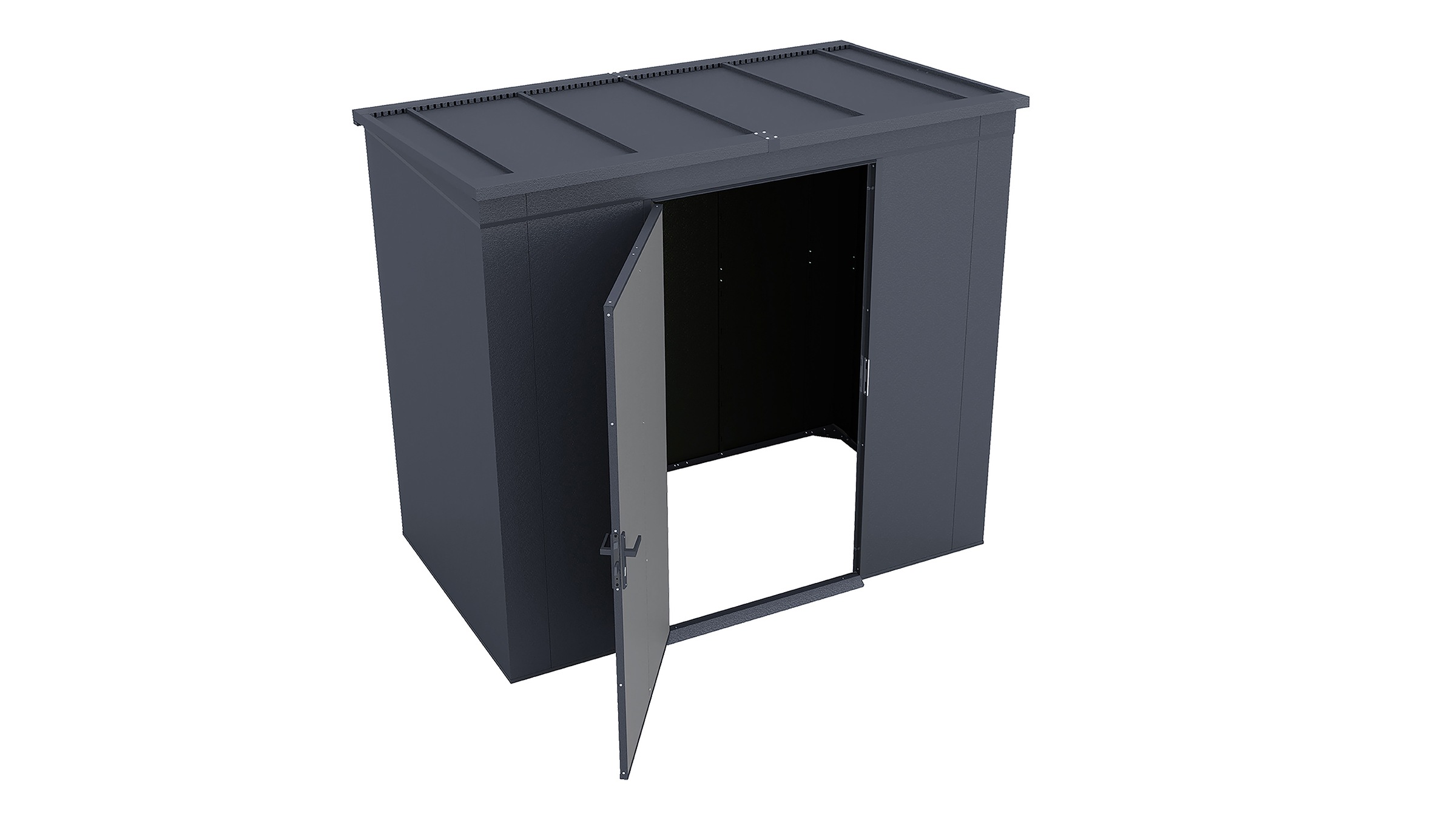weka Gerätehaus »Gary 4« Metall pulverbeschichtet, Größe 4