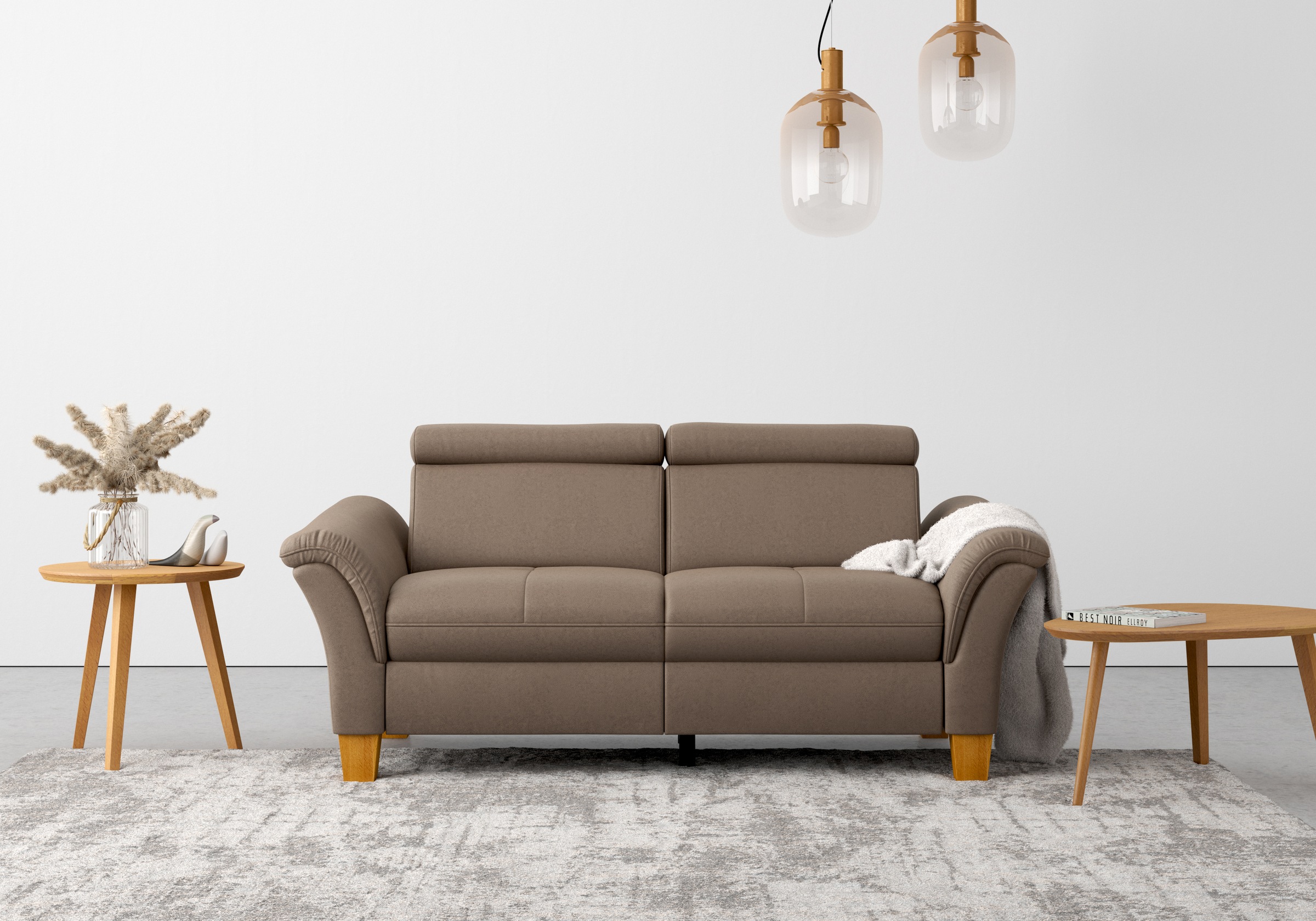 Home Affaire Lindgren 2.5-Seater Sofa Brown 10