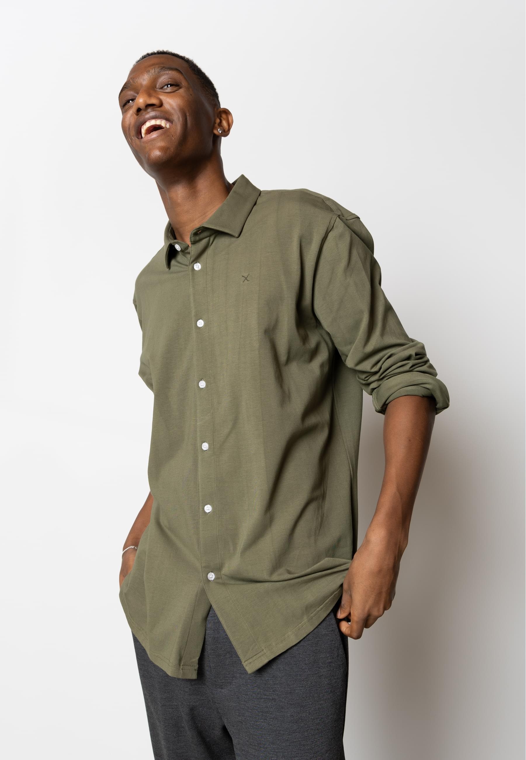 Clean Cut Copenhagen Langarmhemd »Clean Cut Copenhagen Clean Formal Stretch Shirt L/S« 1 Stk. tlg.