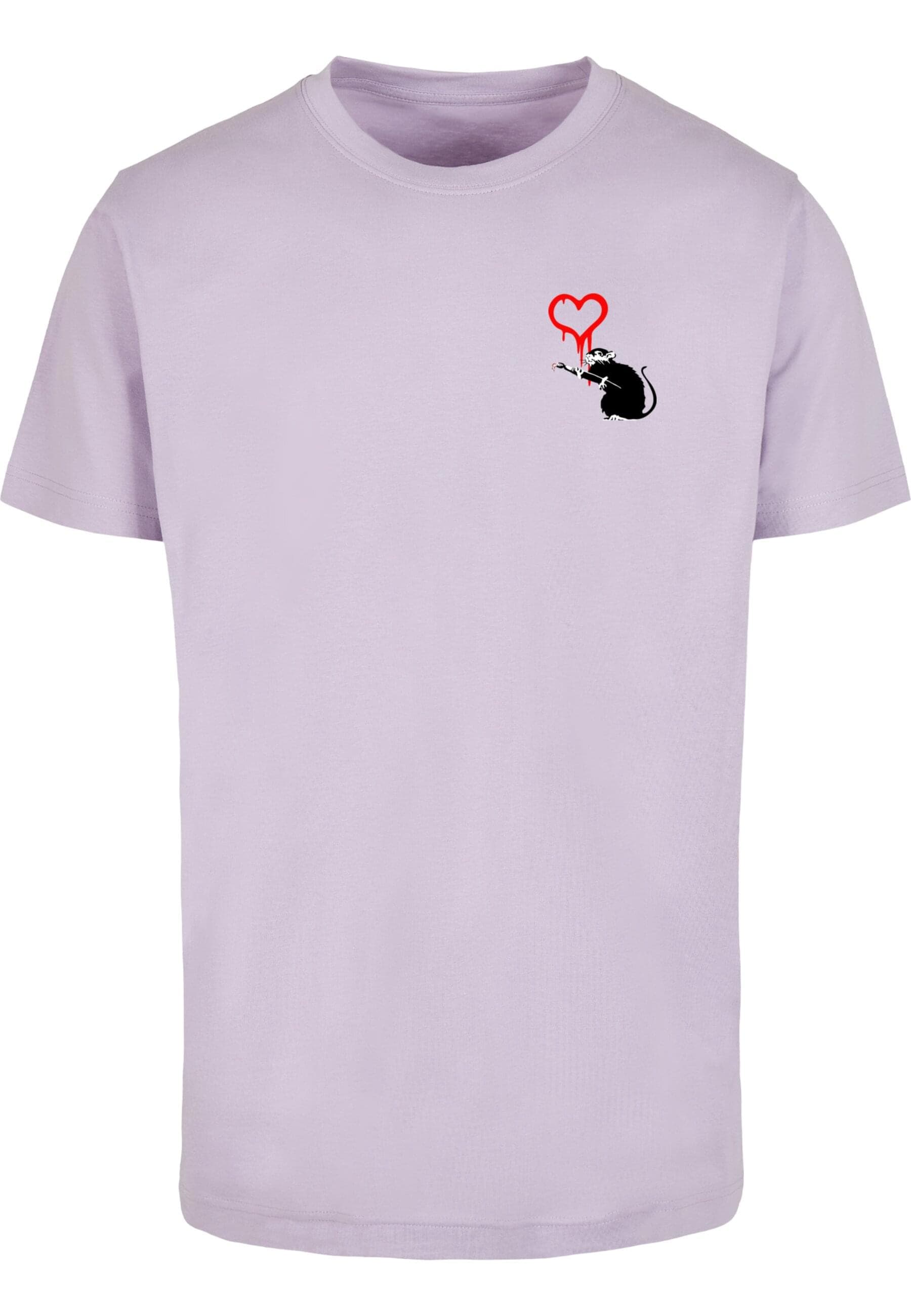 Merchcode T-Shirt "Merchcode Banksy - Love Rat T-Shirt" 1 Stk. tlg. günstig online kaufen