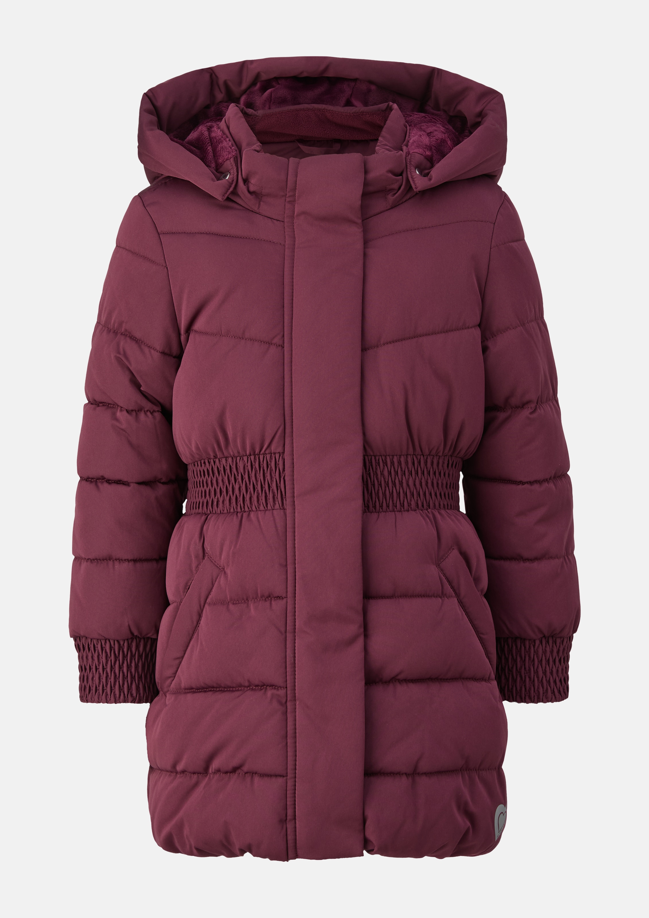 s.Oliver Junior Steppmantel mit elastischer Taille und Kapuze / Für Girls