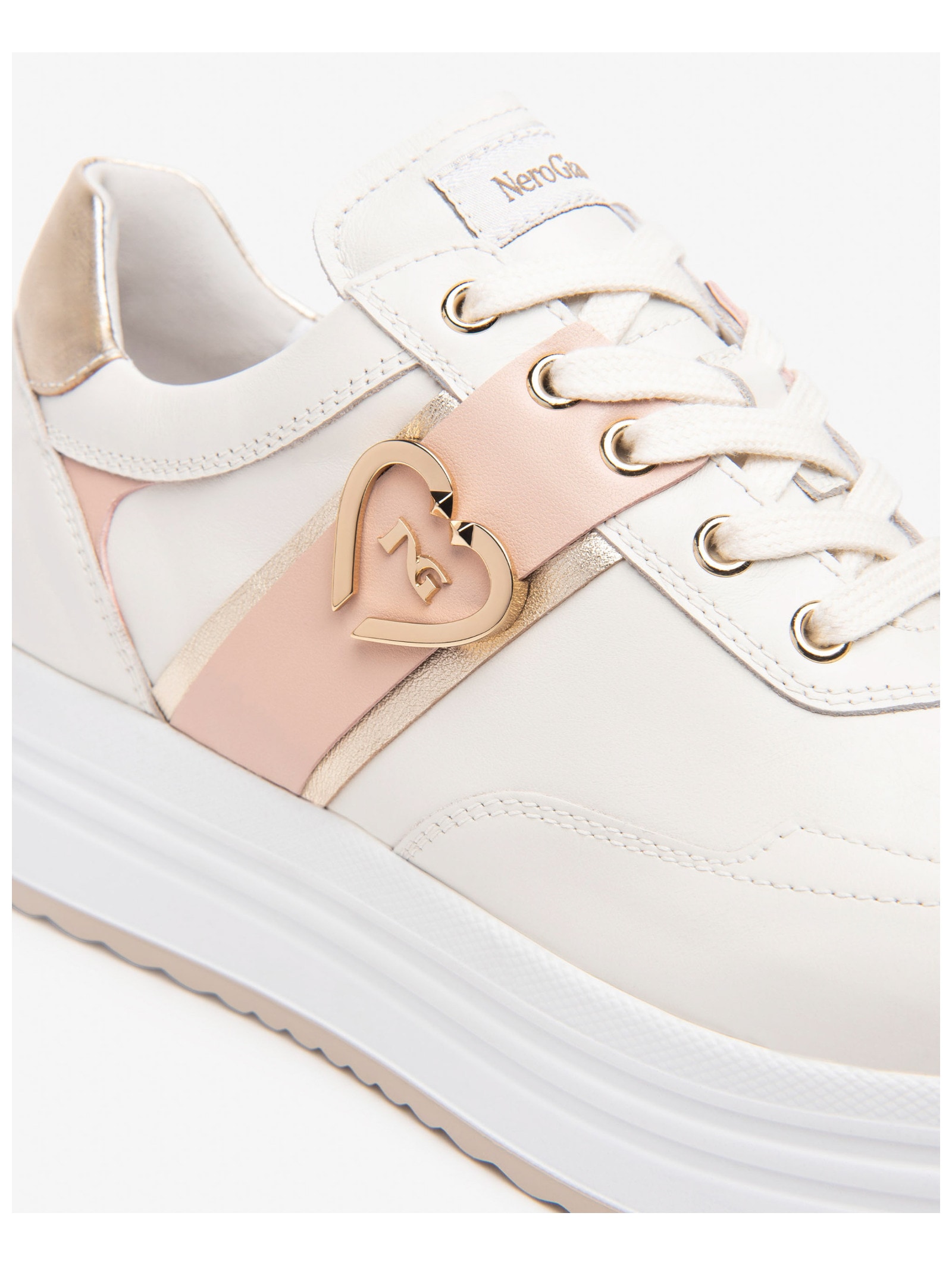 Nero Giardini Plateausneaker »Nero Giardini Sneaker Lederimitat«