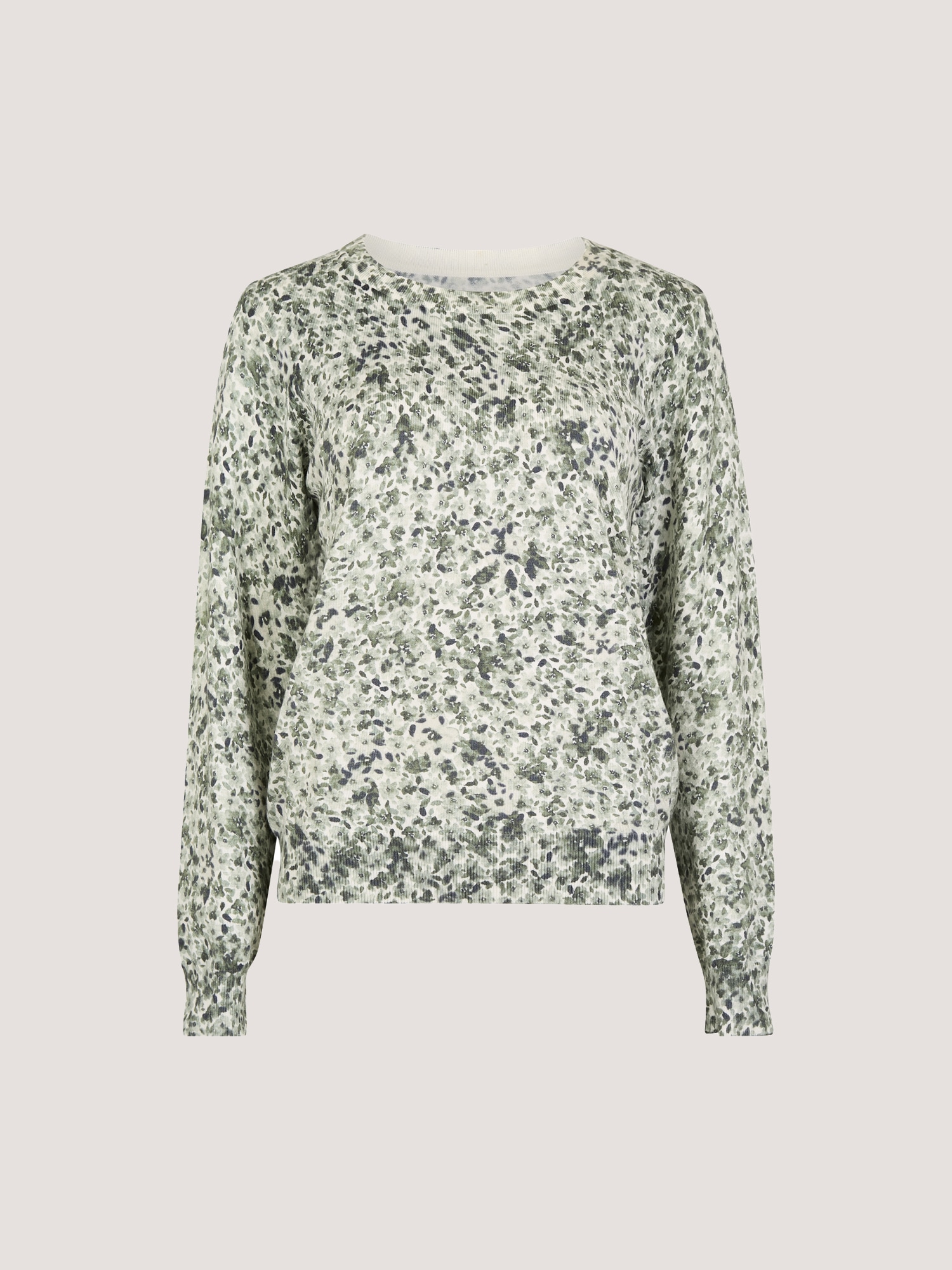 Apricot Strickpullover »Feinstrickpullover« mit Blumenmuster