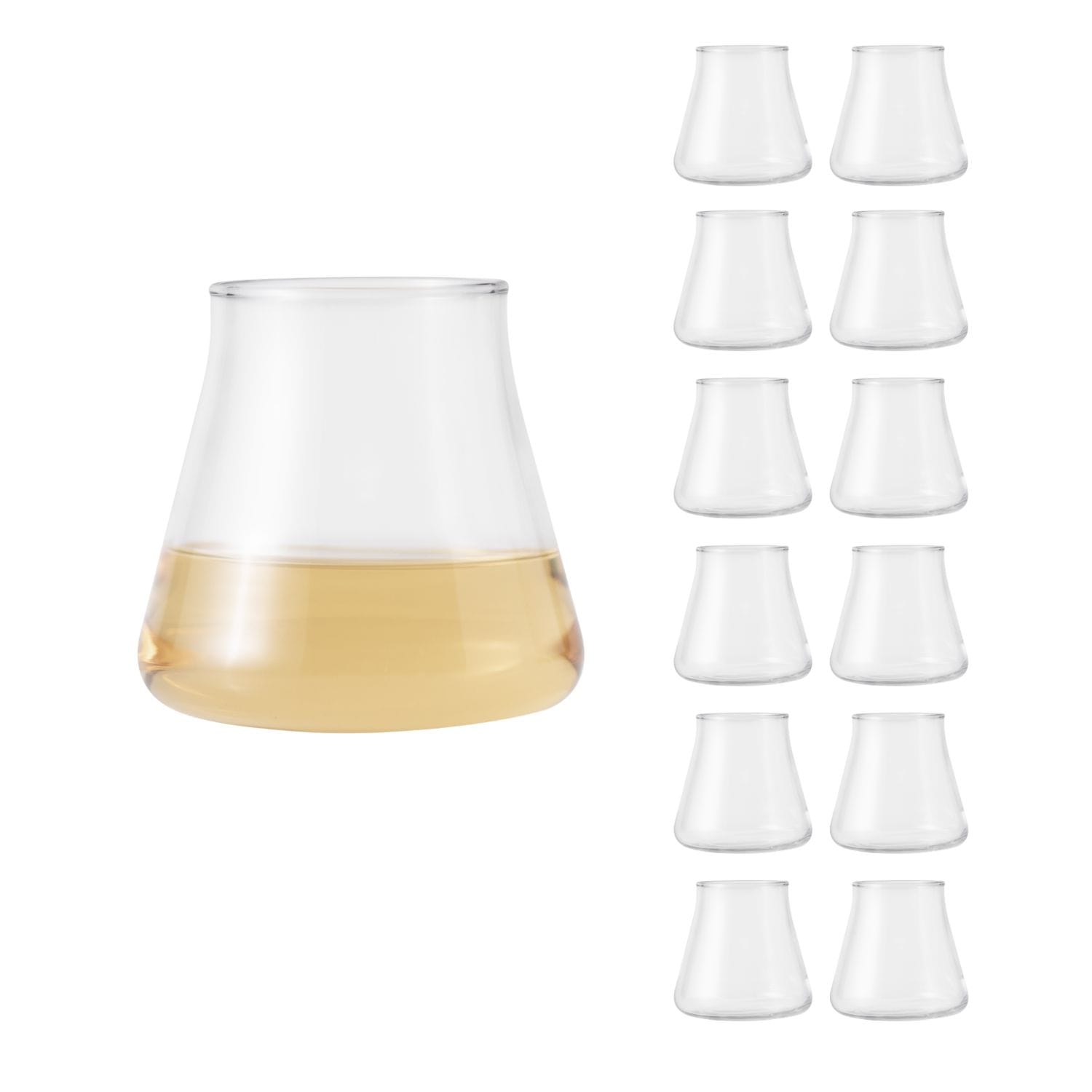 LIBBEY Weinglas »STEMLESS« 12er Set, H: 9, Ø: 9,5, 350 ml