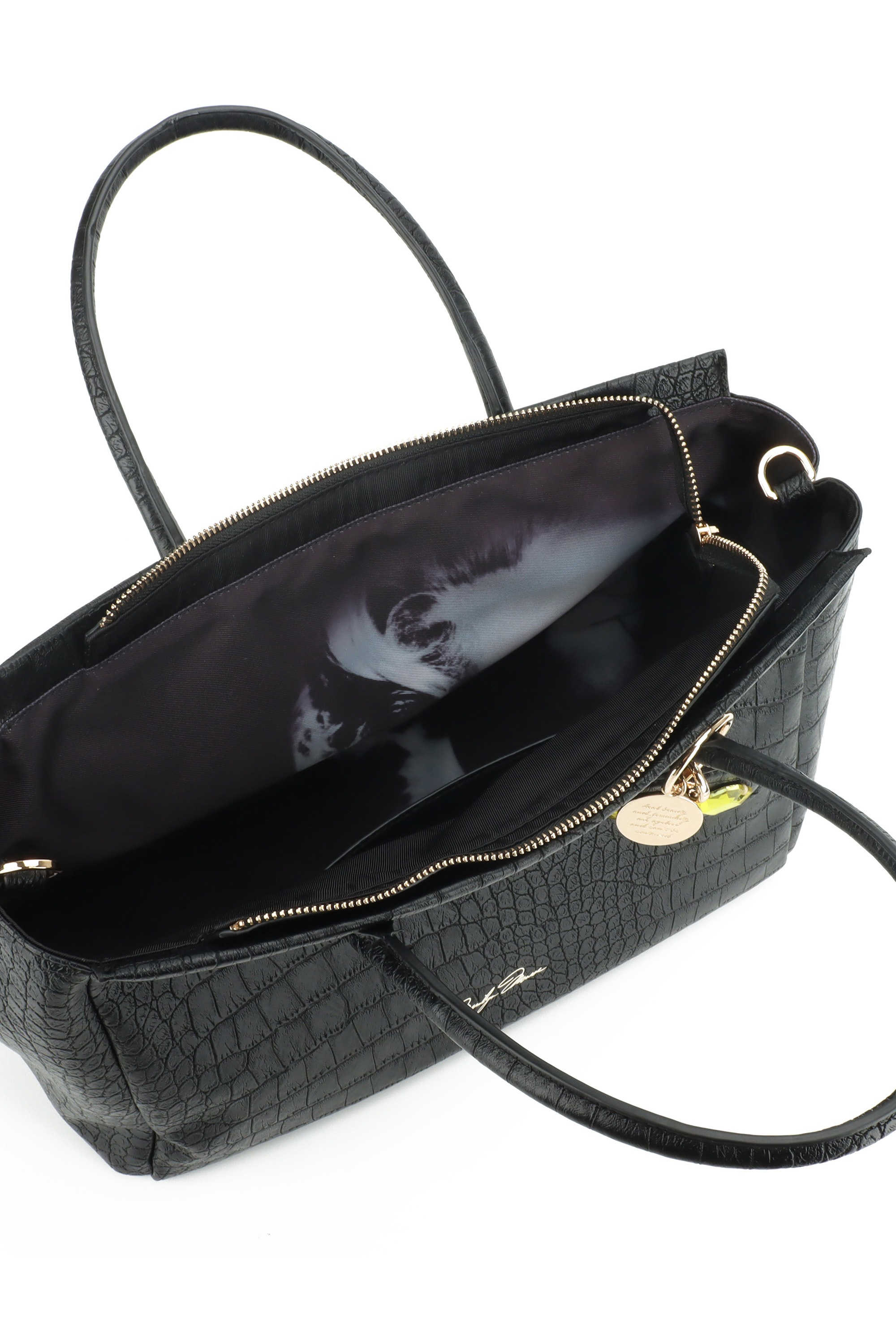 Marilyn Monroe Tragetasche »DOROTHY CROCO LARGE DOUBLE HANDLE BAG Damen« Tragetasche Damen, Shopper, Einkaufstasche, Fashion, Lifestyle, Sale