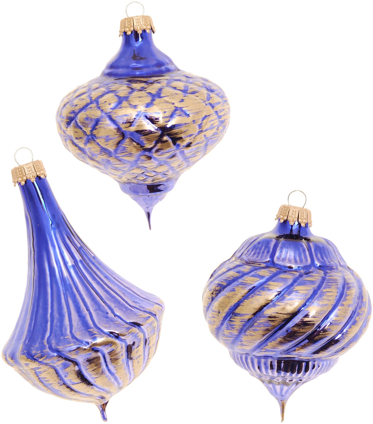 Christbaumschmuck "Meerle, Weihnachtsbaumkugel, Christbaumkugel", Ø:8cm, blau, GUIDO MARIA KRETSCHMER HOME & LIVING, Weihnachtsbaumschmuck,