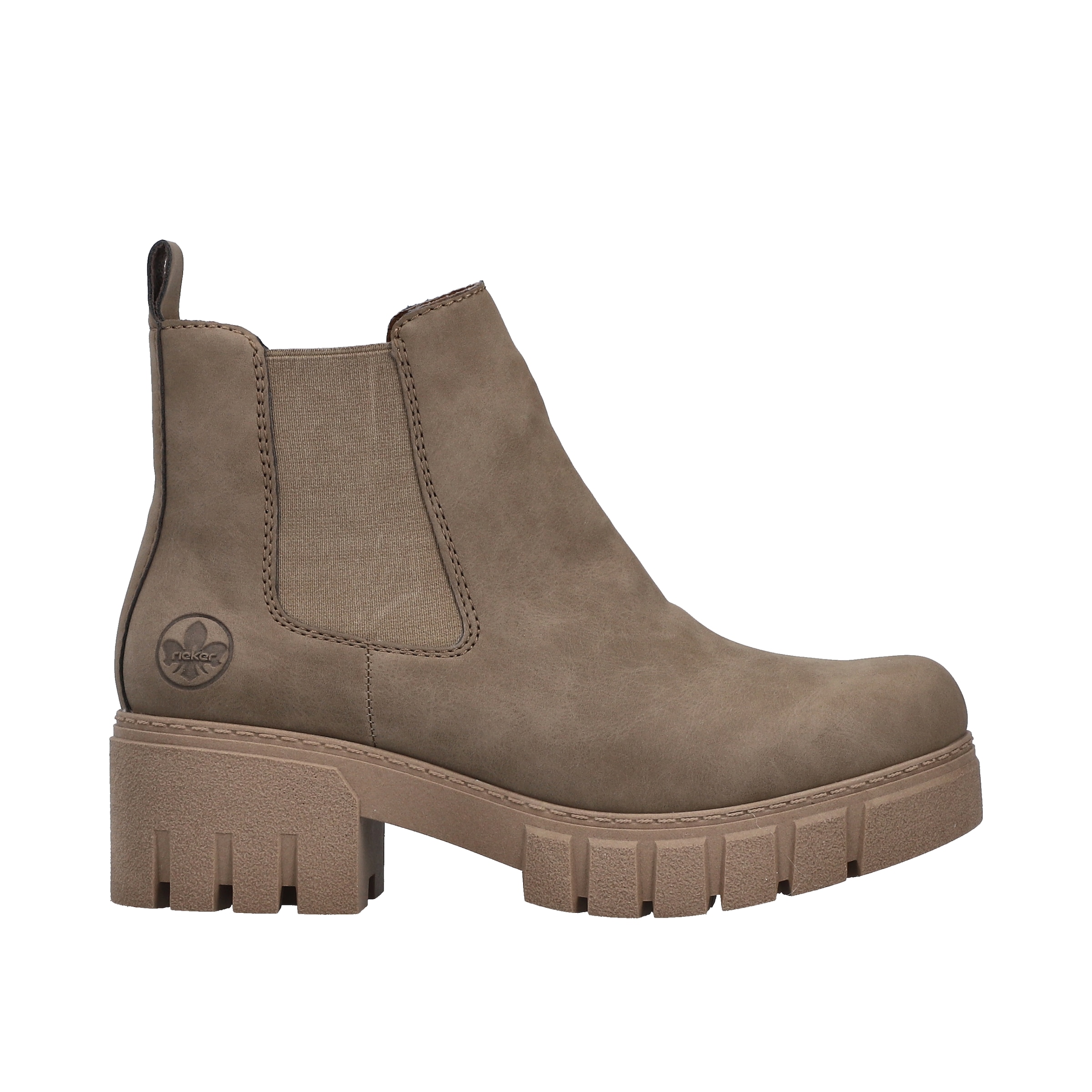 Rieker Winterboots  Chelseaboots, Stiefelette mit Profilsohle