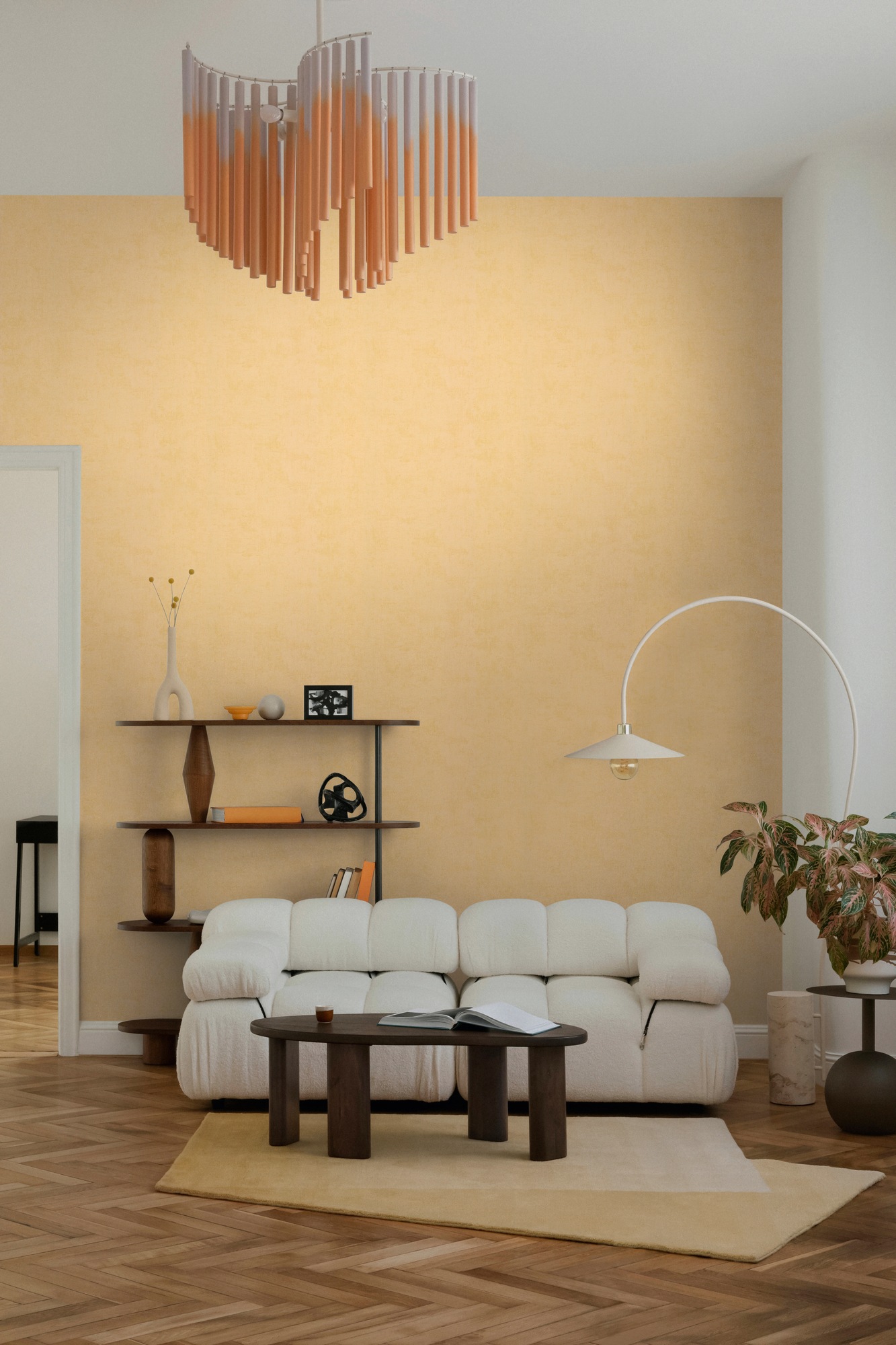 A.S. Création Vliestapete »Schlichte Tapete in feiner Leinenstruktur« matt strukturiert Zarte Struktur für eine ruhige, wohnliche Atmosphäre