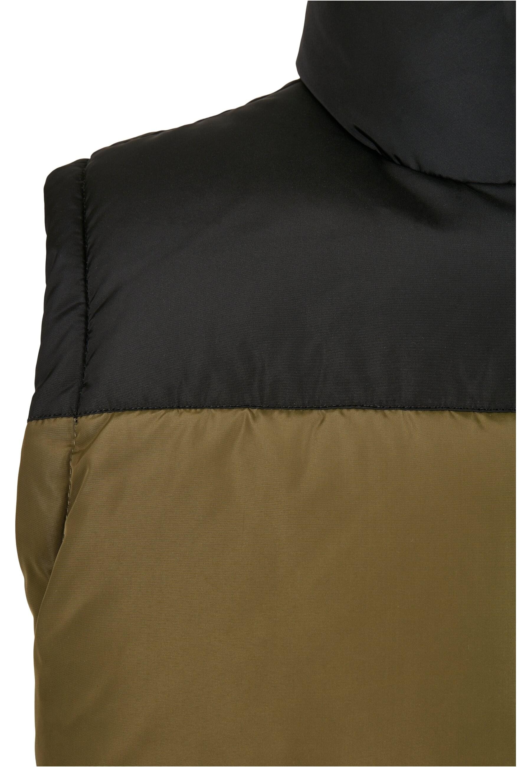 URBAN CLASSICS Jerseyweste »Urban Classics Herren Block Puffer Vest«, (1 tlg.)