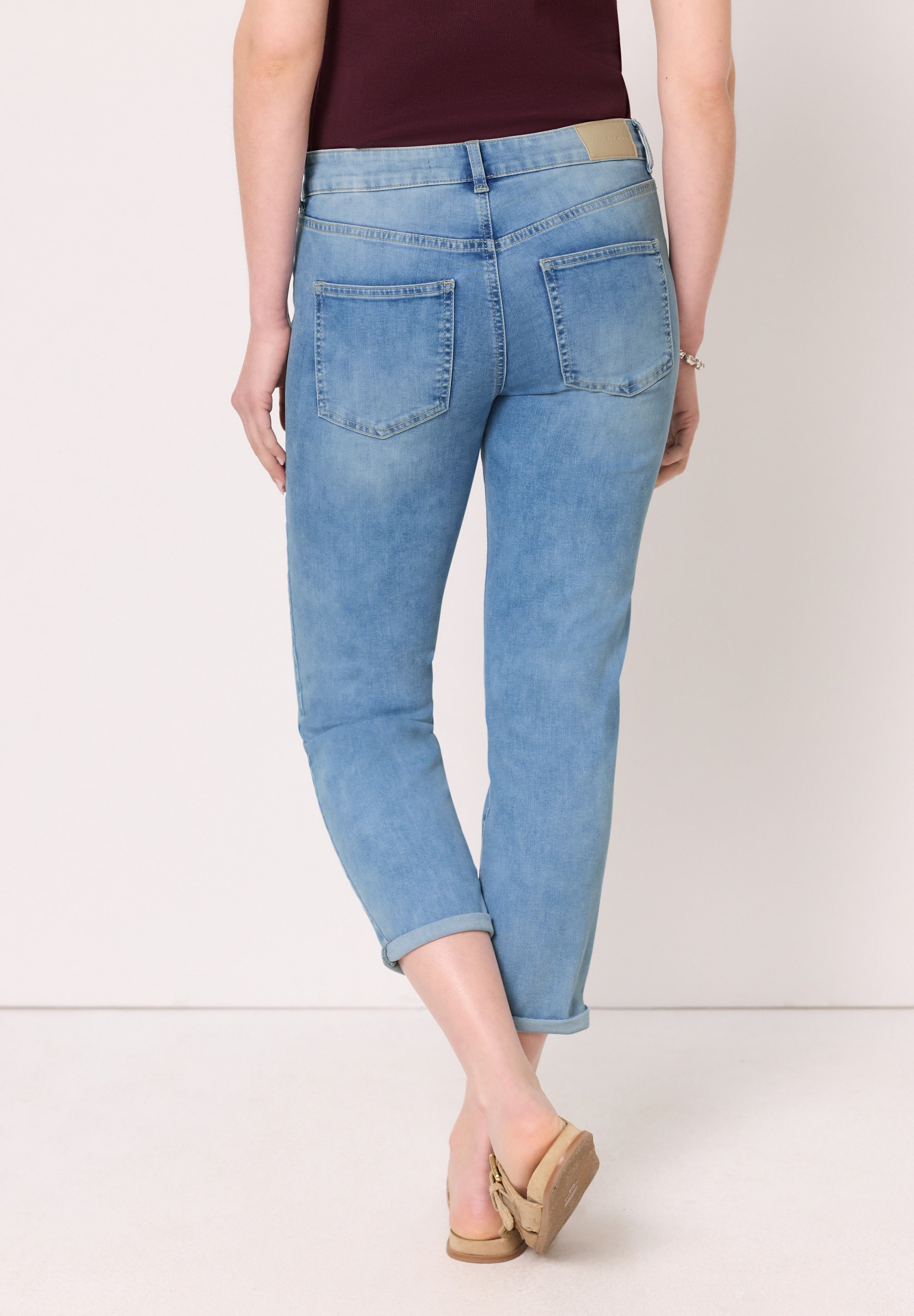 STREET ONE STUDIO Loose-fit-Jeans Middle Waist