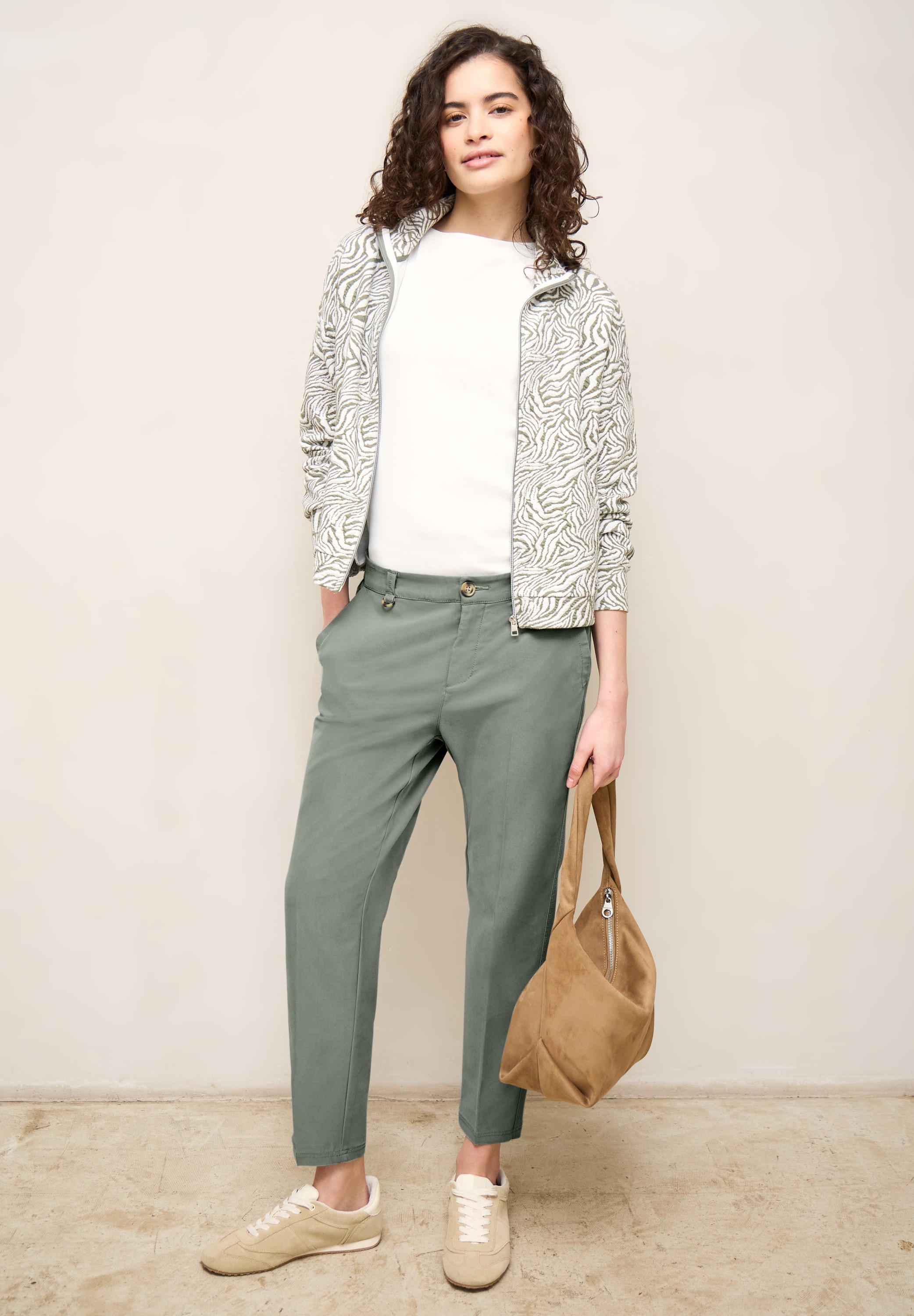STREET ONE STUDIO Chinohose  Middle Waist