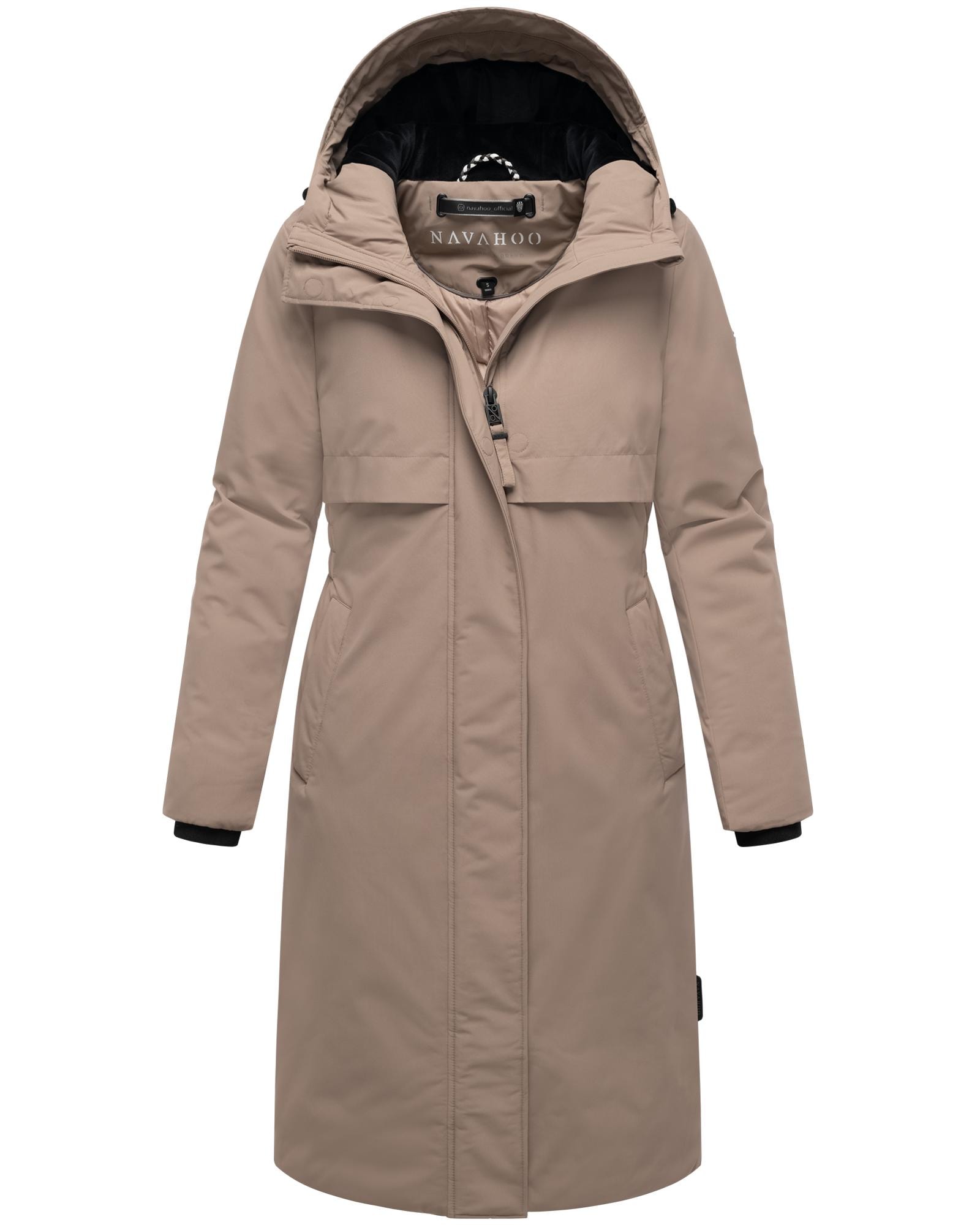 Navahoo Wintermantel »Eismelodie 14«, Winter Parka mit Kapuze