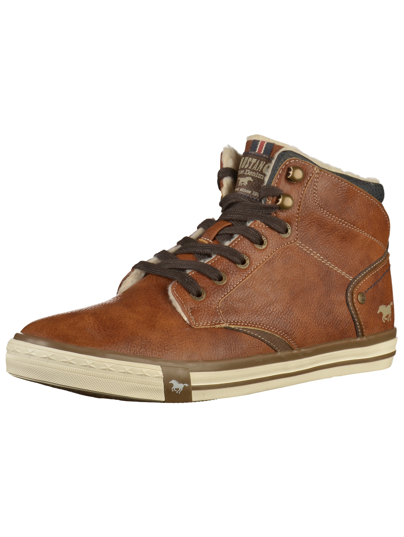 Mustang Shoes Sneaker "Mustang Shoes Sneaker Lederimitat" günstig online kaufen