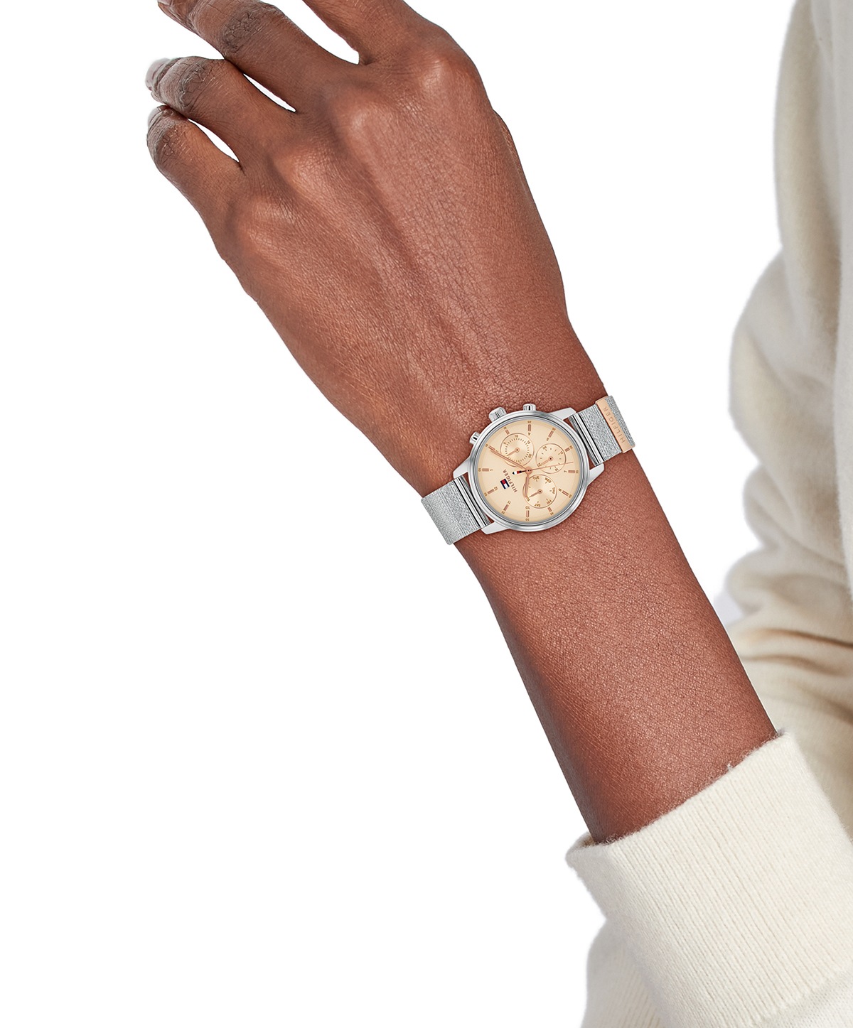 Tommy Hilfiger Multifunktionsuhr »BLAKE«, Quarzuhr, Armbanduhr, Damenuhr, Edelstahlarmband, analog