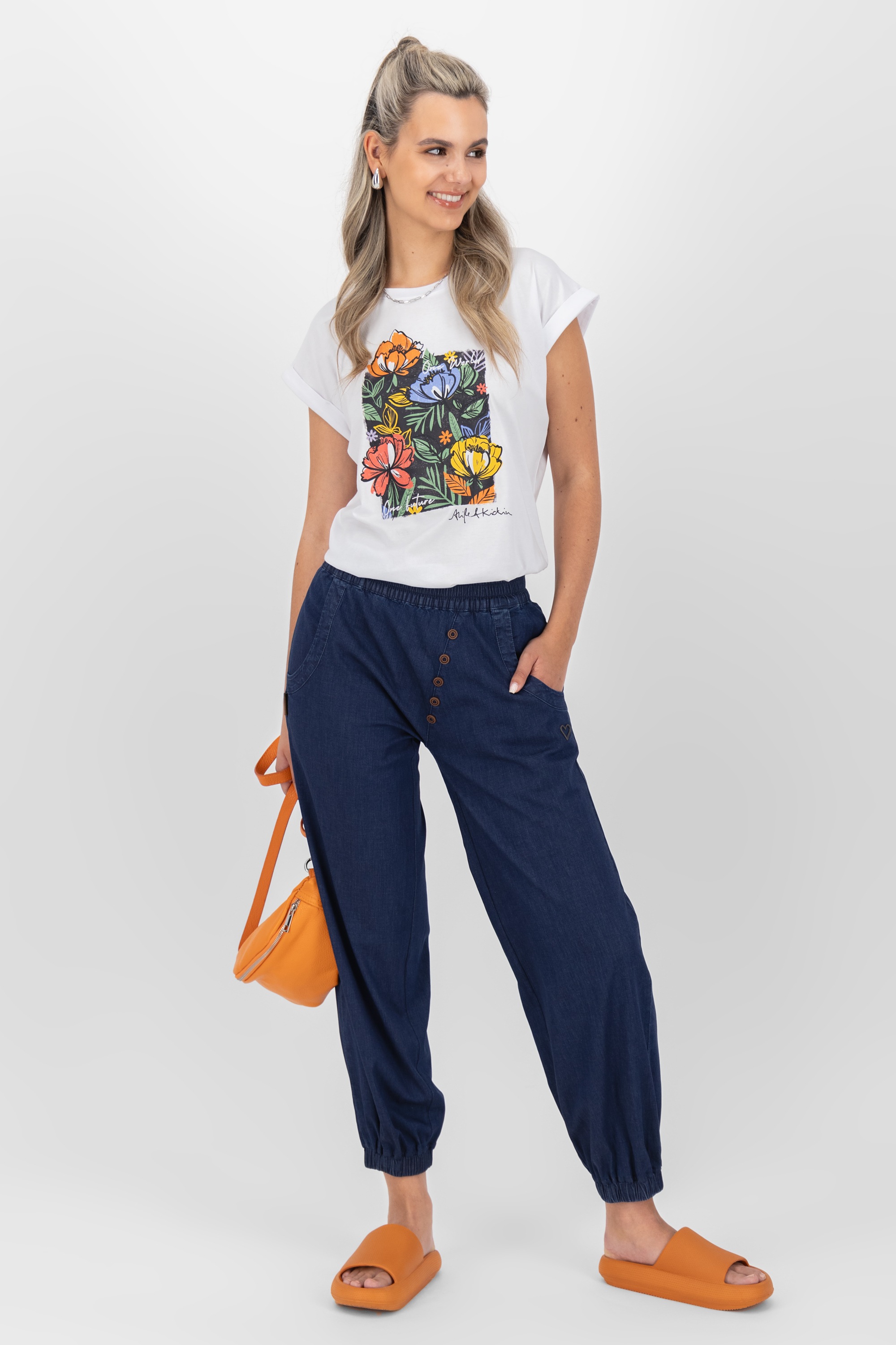 Alife & Kickin Stoffhose "Damen AlexisAK DNM" günstig online kaufen