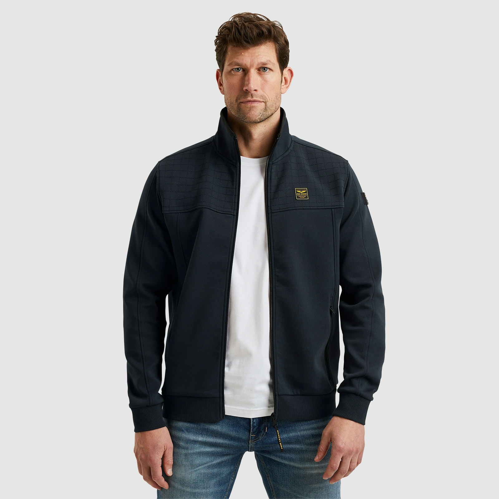 PME LEGEND Sweatjacke, mit Reißverschluss günstig online kaufen