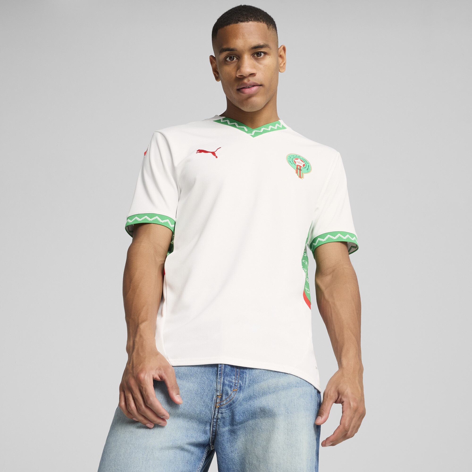 PUMA Trainingsshirt »Marokko 2025 Auswärtstrikot Herren«