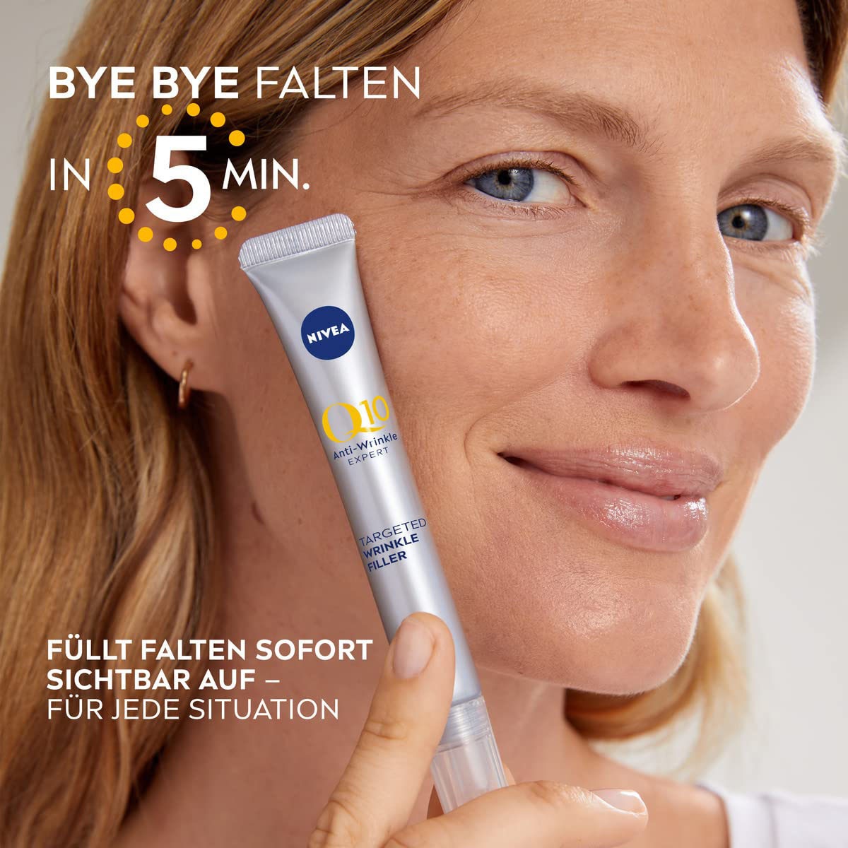 Nivea Anti-Falten-Serum »Q10 Anti-Falten EXPERTE Gezielter Falten-Auffüller«