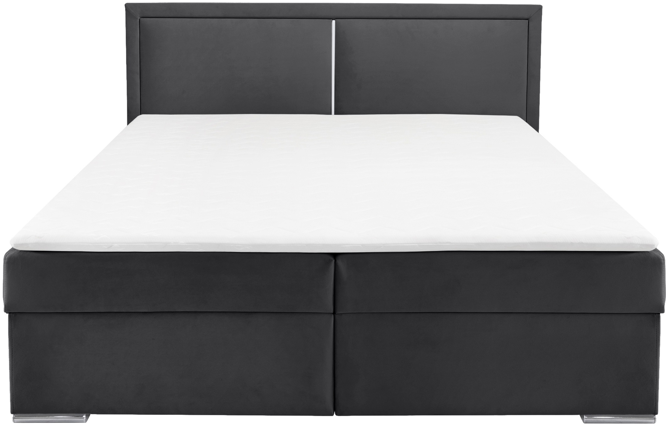 COLLECTION AB Boxbett »Athena«, Inkl. LED-Beleuchtung, Topper und Stauraum