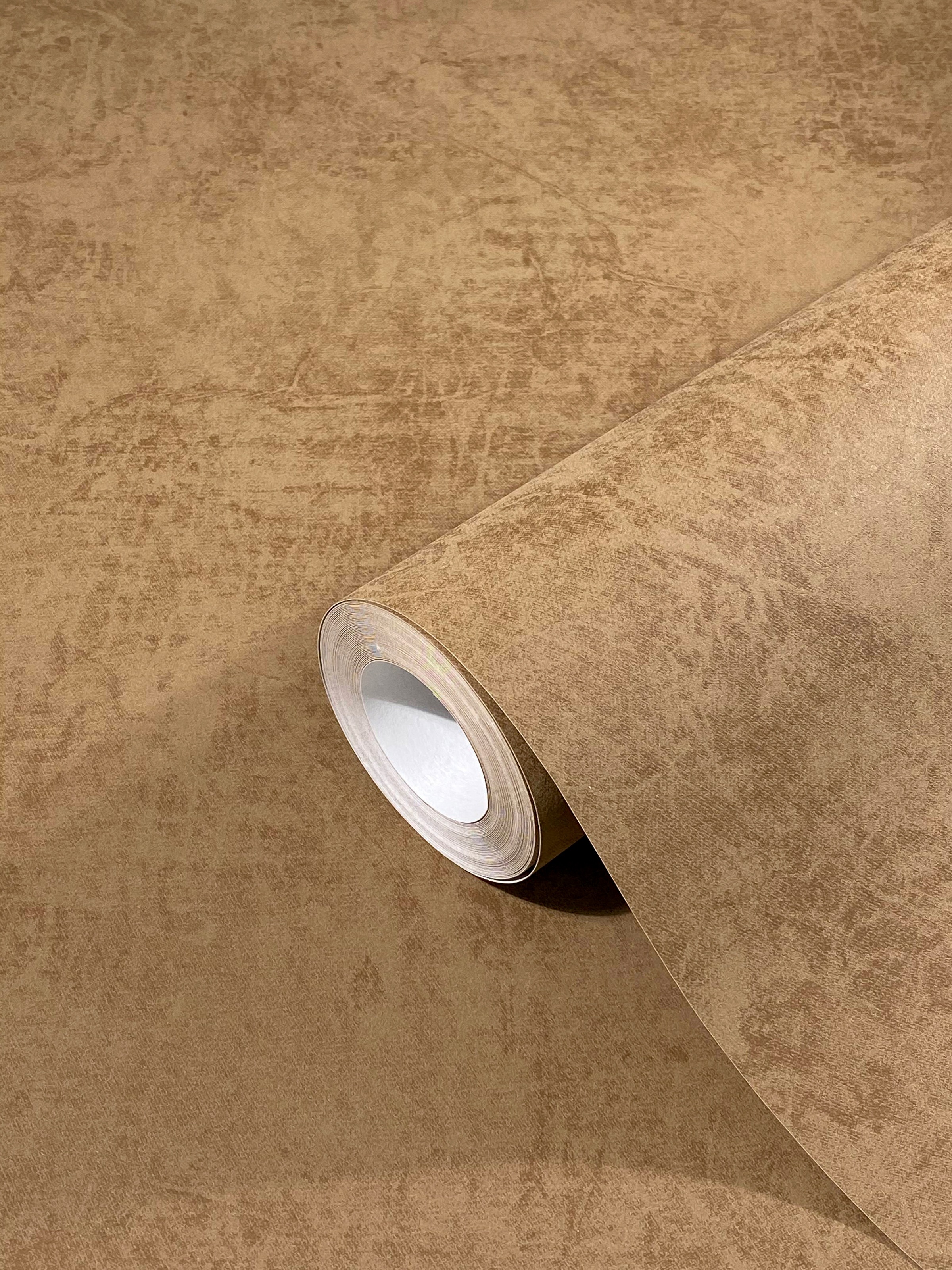 Marburg Vliestapete uni Betonoptik, moderne Tapete für Wohnzimmer Schlafzimmer Küche