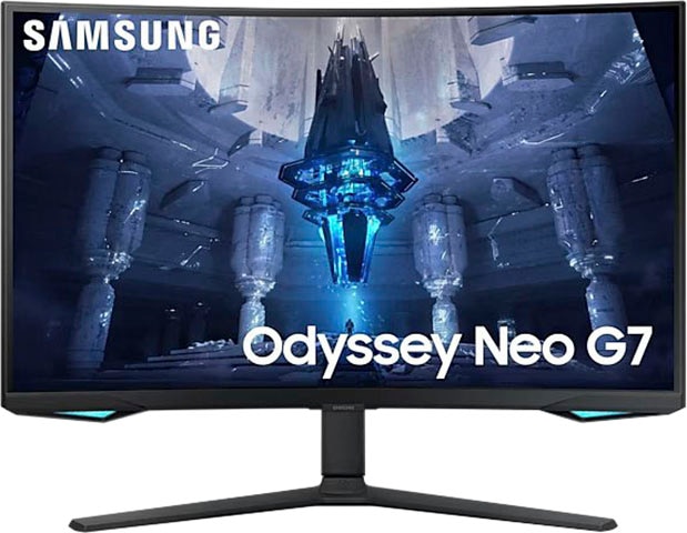 Samsung Curved-Gaming-LED-Monitor »Odyssey Neo G7 S32BG750NP«, 81 cm/32 Zoll, 3840 x 2160 px, 4K Ultra HD, 1 ms Reaktionszeit, 165 Hz, 1ms (G/G)