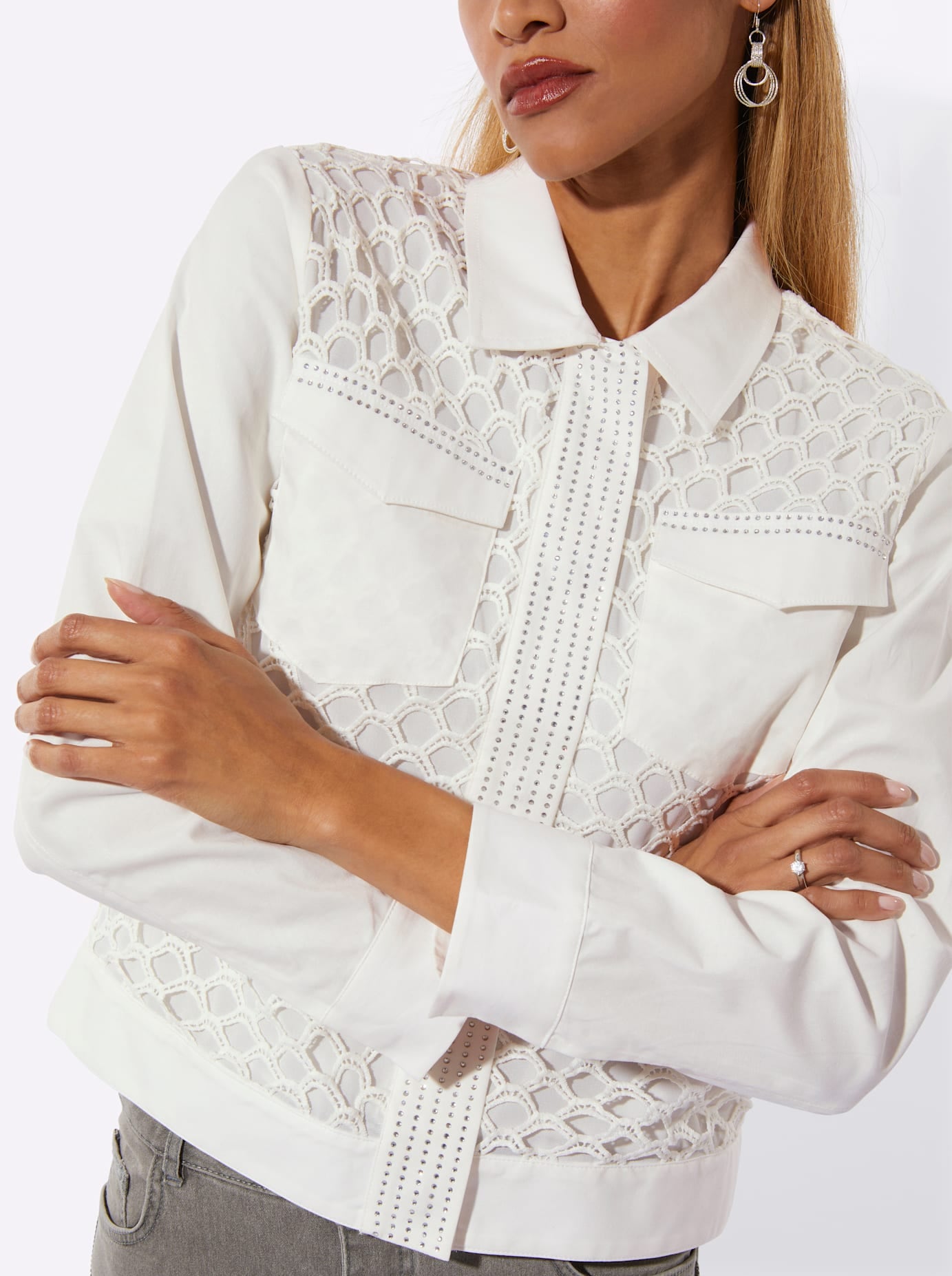 creation L Jackenblazer »Spitzen-Jacke«