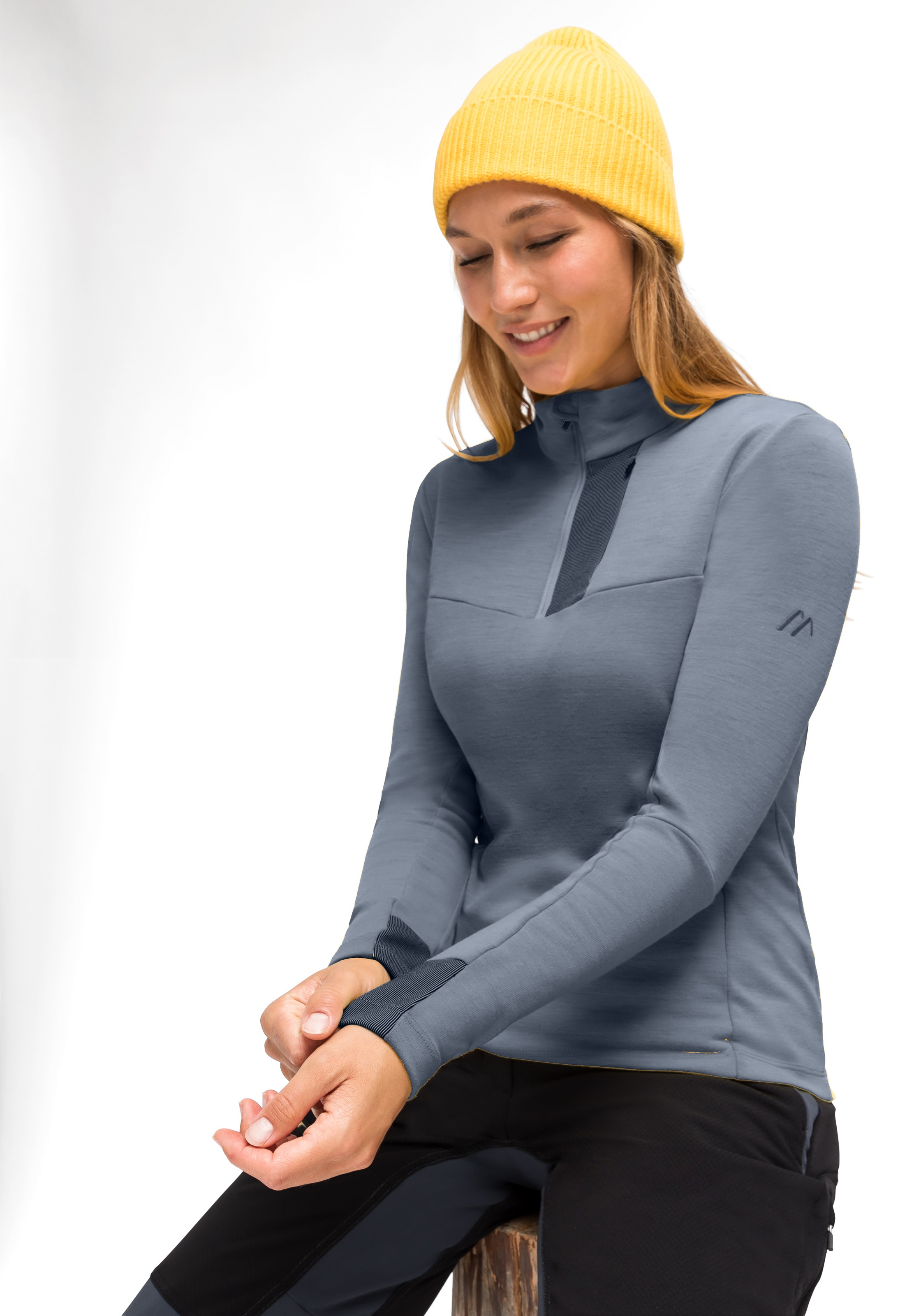»Skutvik online Midlayer W«, Sports HZ bestellen BAUR Damen, Atmungsaktivität Funktionsshirt für funktionaler | Maier hohe