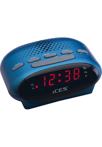 Radiowecker »ICR-210 FM-Uhrenradio«, mit 2 Weckzeiten und Schlummerfunktion