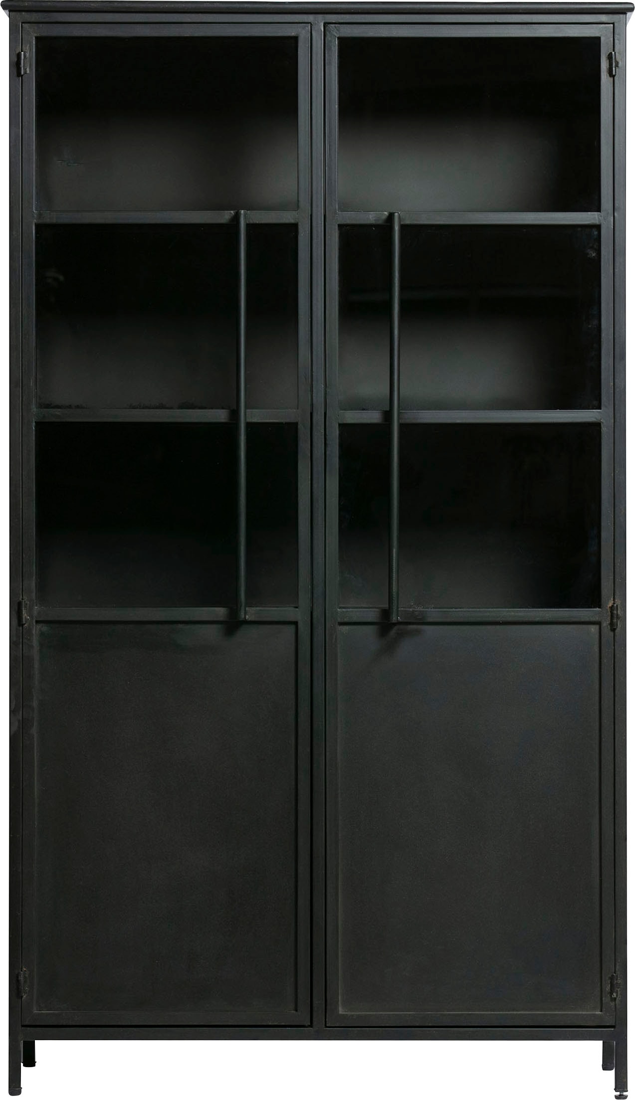 BePureHome Vitrine »Exhibit«, mit Glastüren und viel Stauraum, H 170 cm x B 99 cm