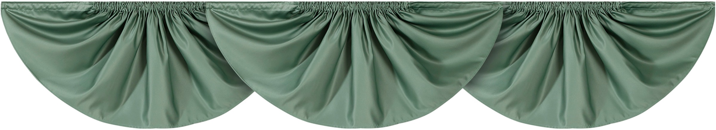 Weckbrodt Mittelbogen "Nicoletta" Kräuselband 1 Stk. tlg. Querbehang, Gardi günstig online kaufen