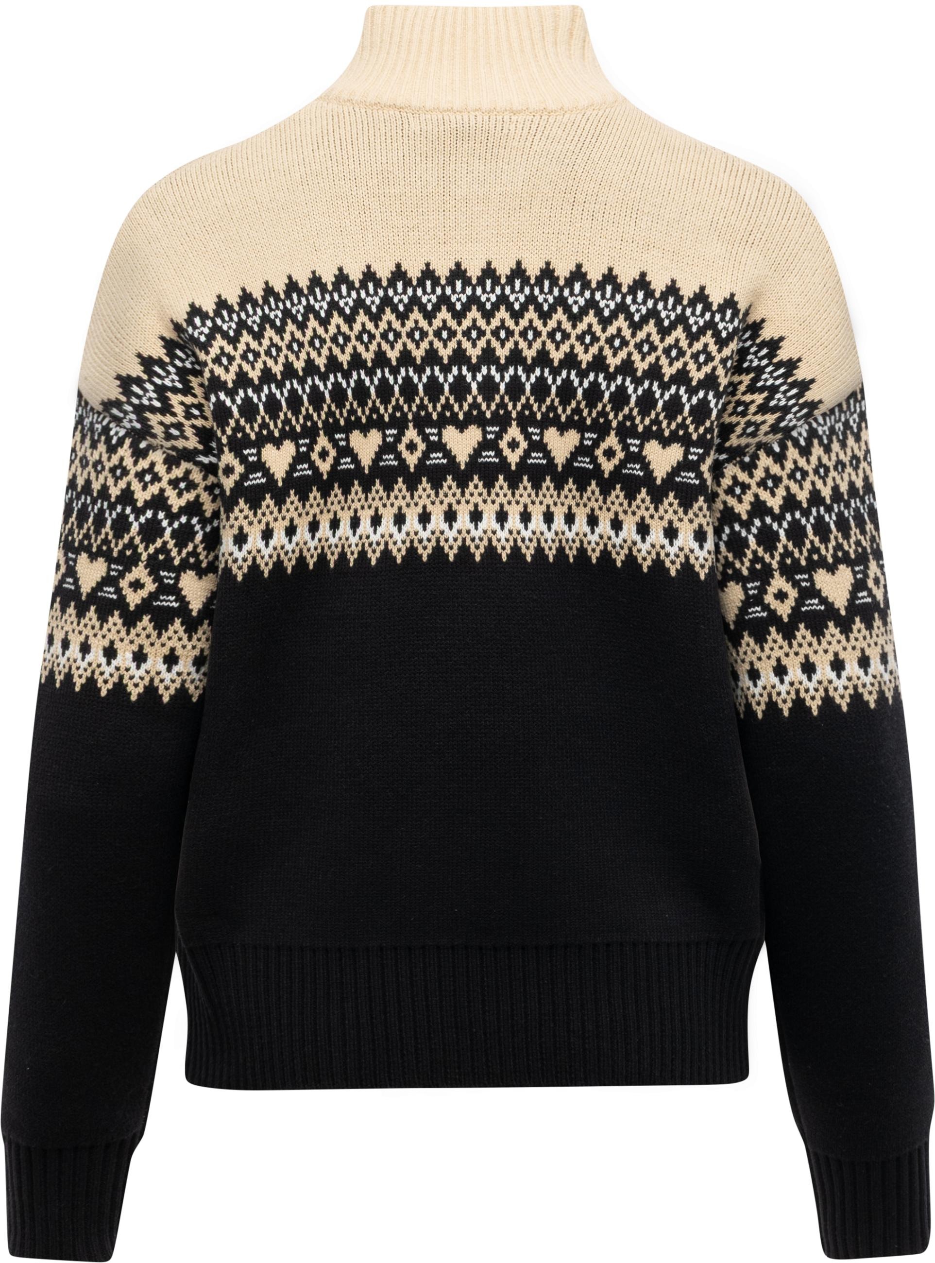 Ragwear Norwegerpullover »Norwie« Norweger Damen Strickpullover Troyer mit Reißverschluss