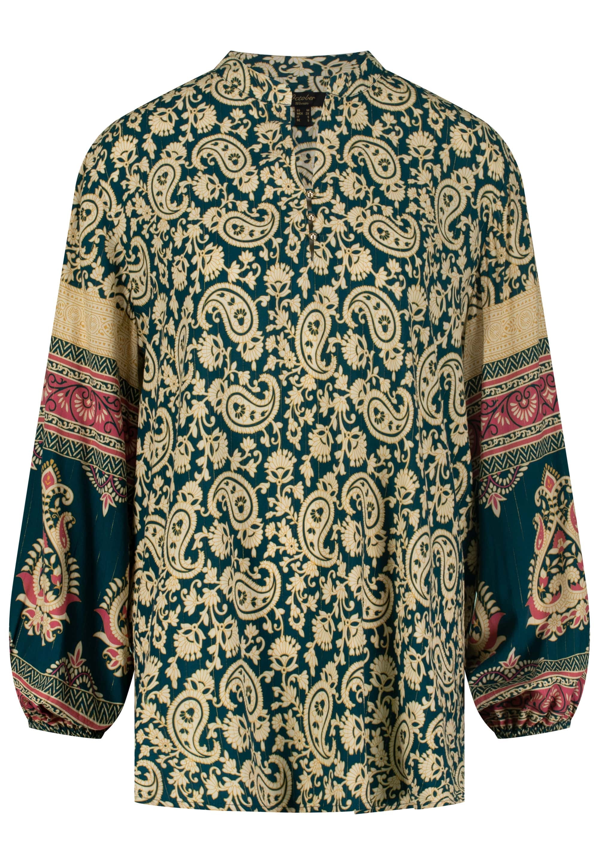 October Klassische BAUR trendigem mit | kaufen Paisley-Muster Bluse