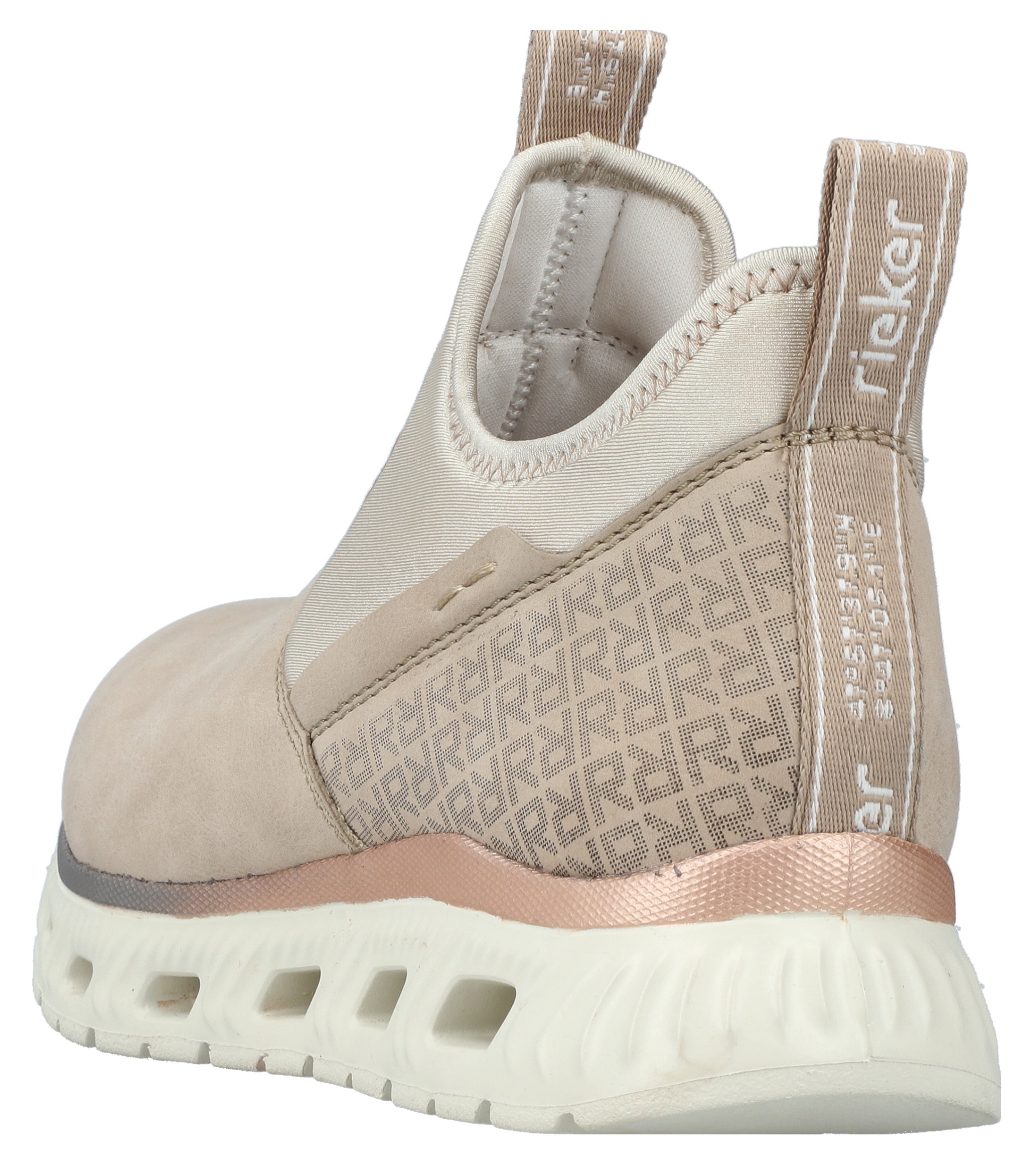 RIEKER Sport Schlupfboots, High-Top-Sneaker, Schlupfboots mit elastischem S günstig online kaufen