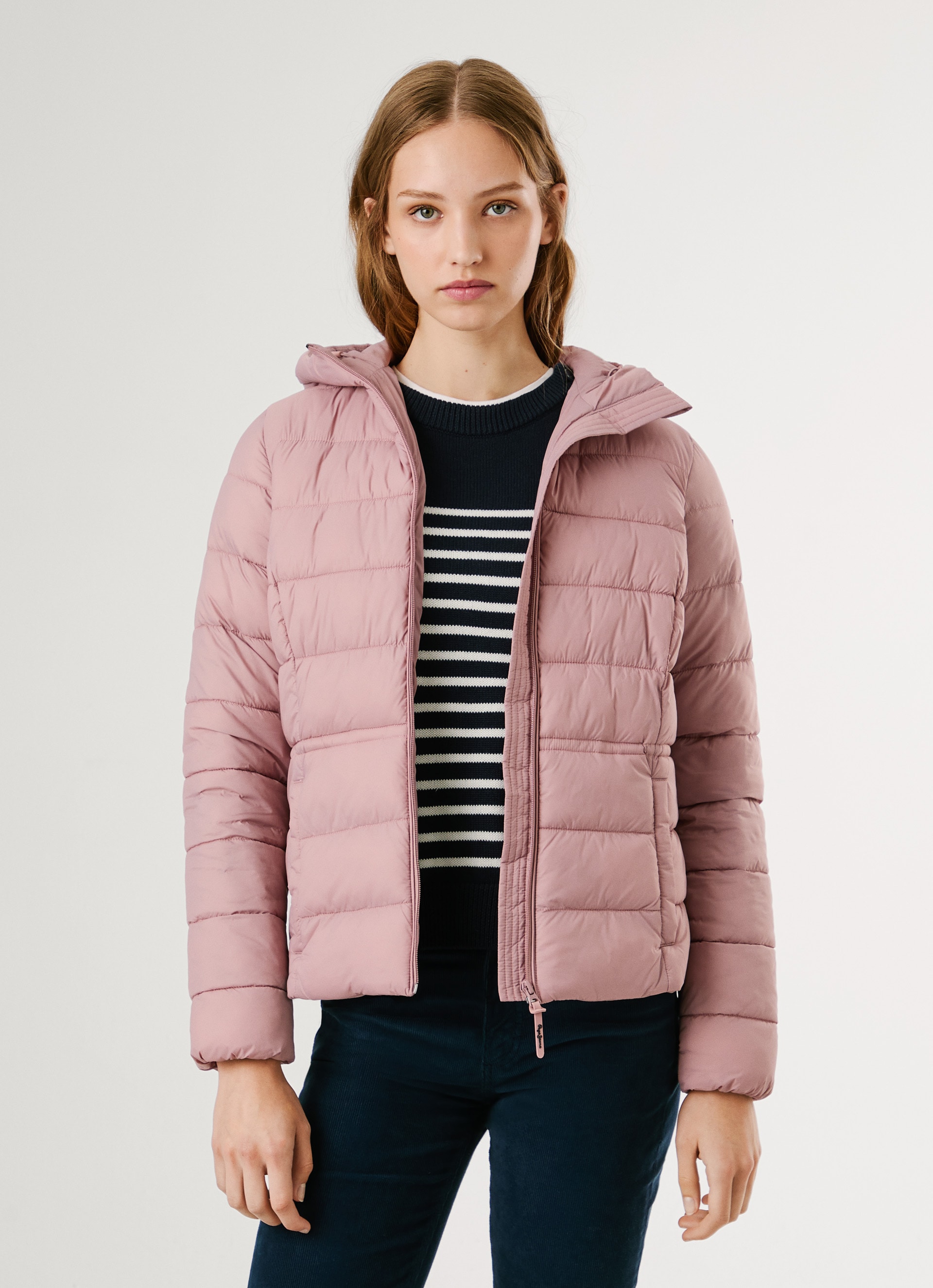 Pepe Jeans Steppjacke "SALLY SHORT" mit Kapuze tailliert, mit verstellbarem günstig online kaufen