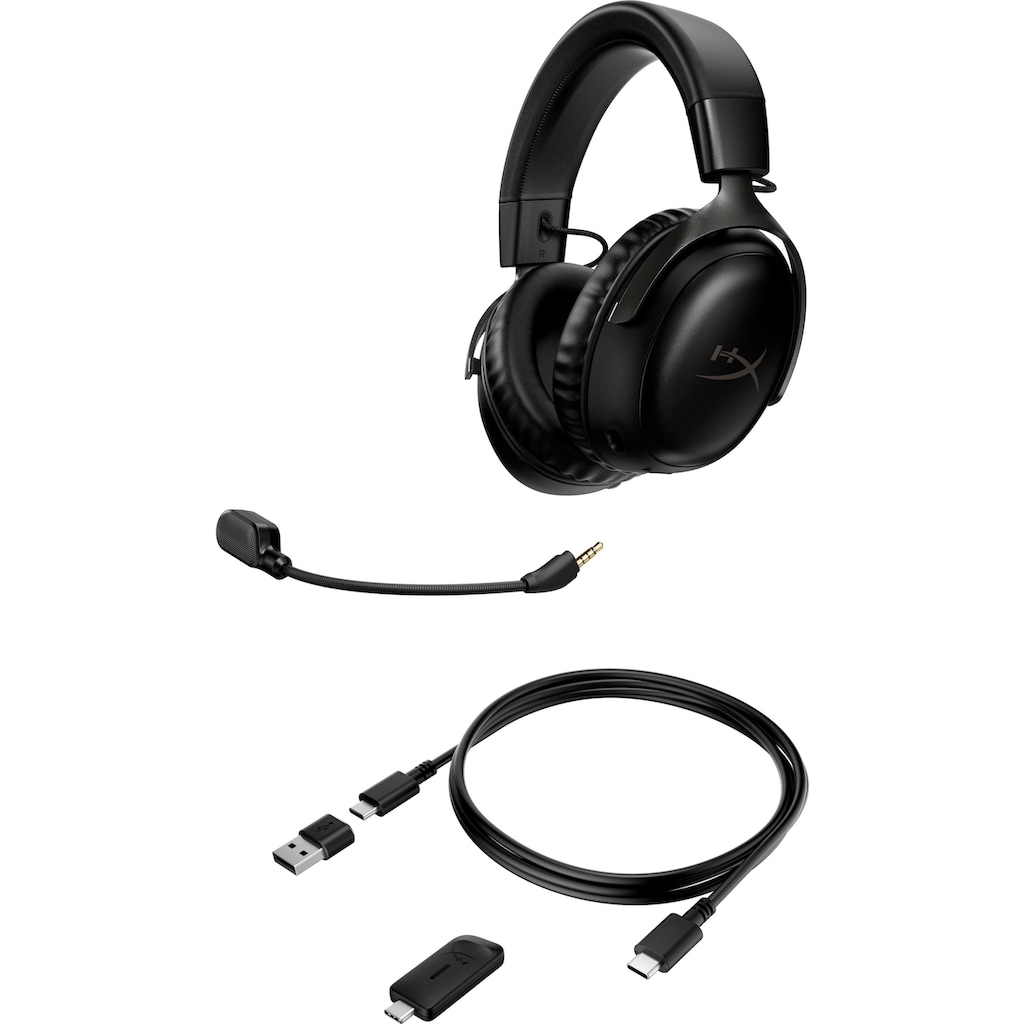 HyperX Gaming-Headset »Cloud III Wireless«, Wireless, Geräuschisolierung