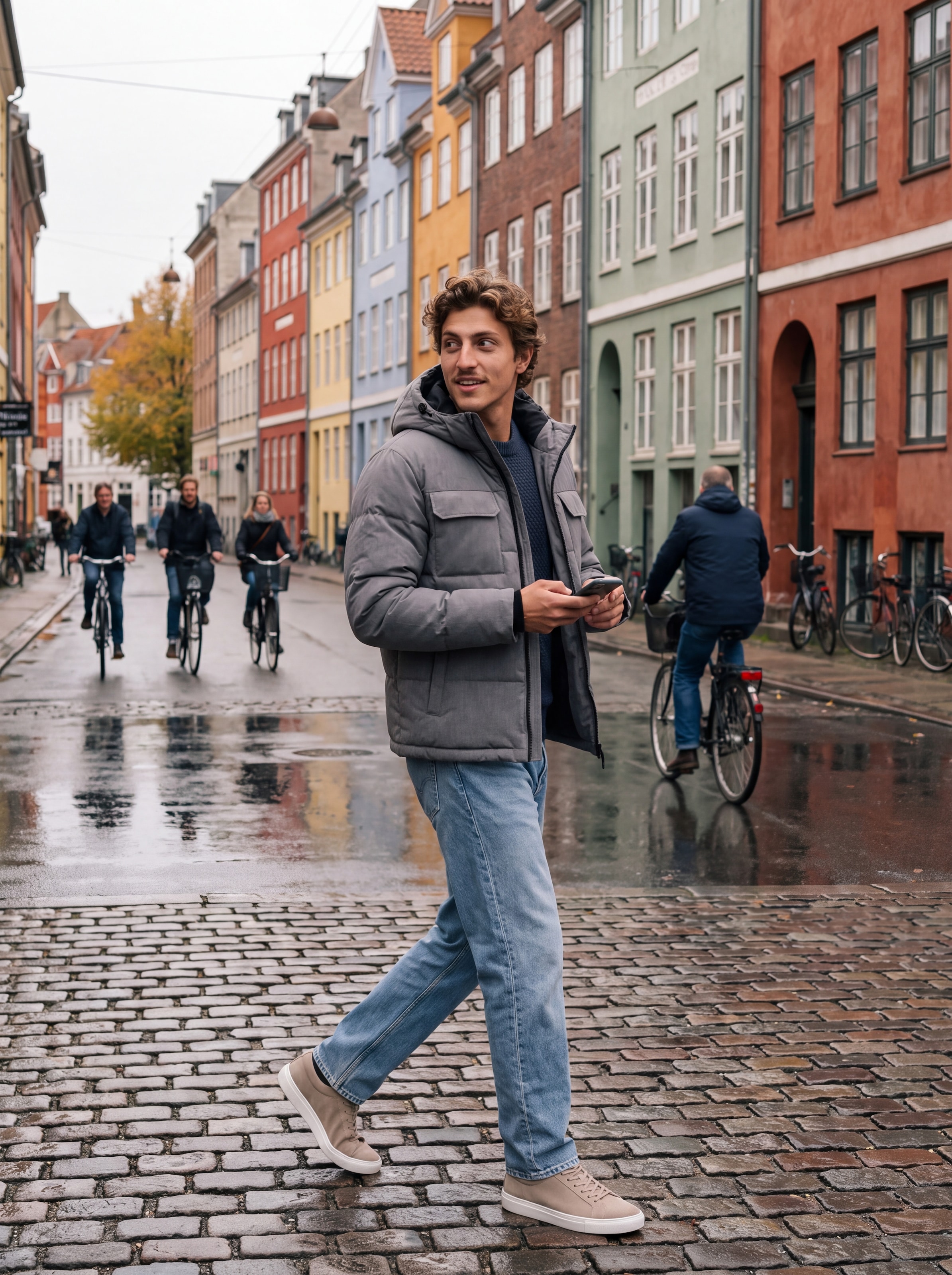 Jack & Jones Steppjacke »JJWILLIAM PUFFER JACKET« mit Kapuze Kunstfaser, regular fit