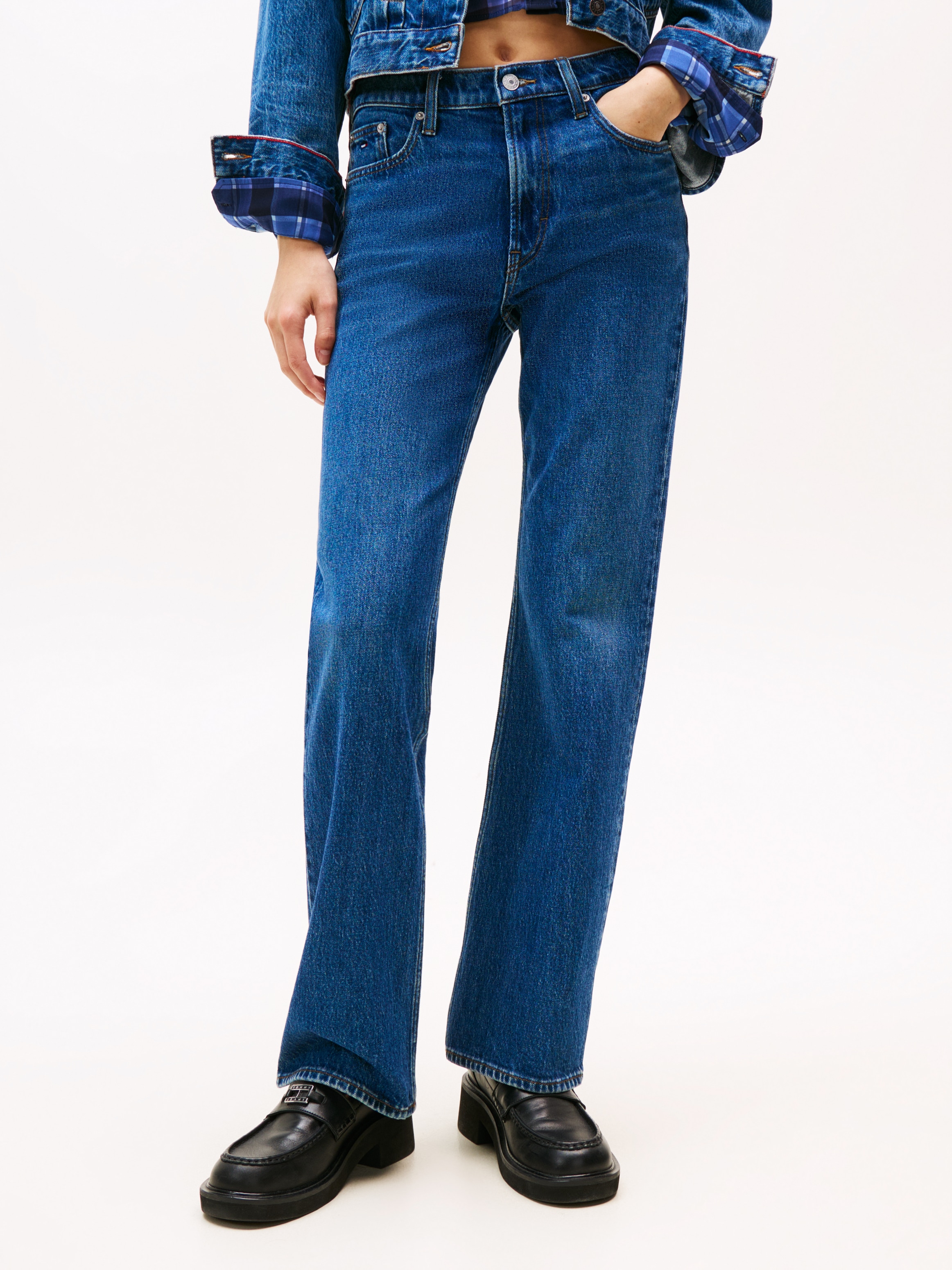 Tommy Jeans Bootcut-Jeans "CLEO MID BOOTCUT BI0152" günstig online kaufen