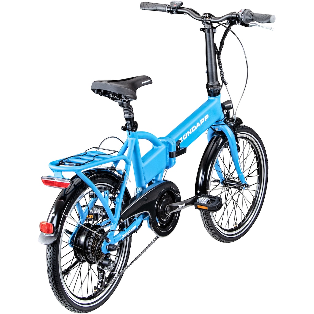 Zündapp E-Bike »Z101«, 6 Gang, Shimano, Tourney RD-TY300, Heckmotor 250 W