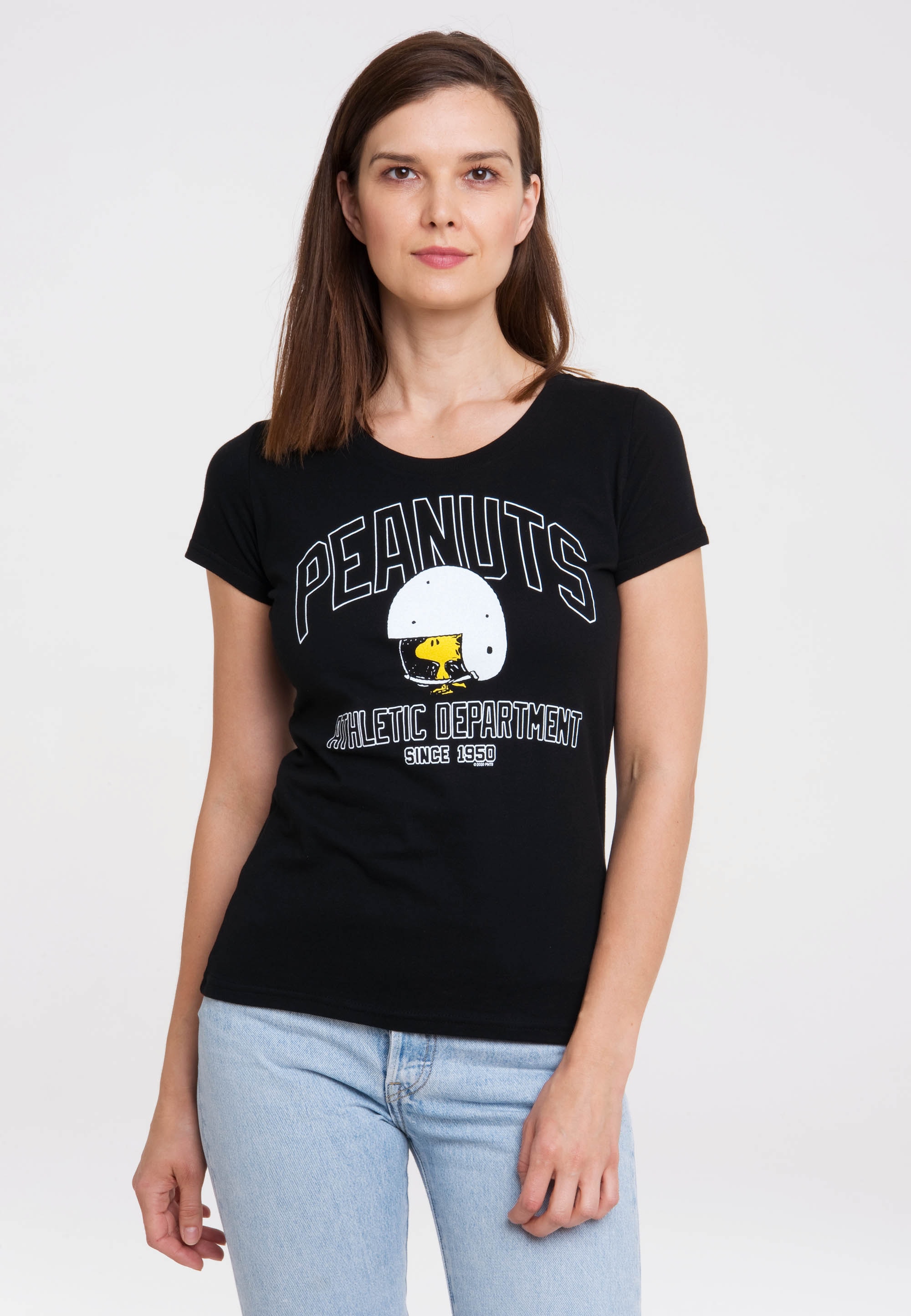 T-Shirt »Peanuts – Woodstock«, mit lizenziertem Print