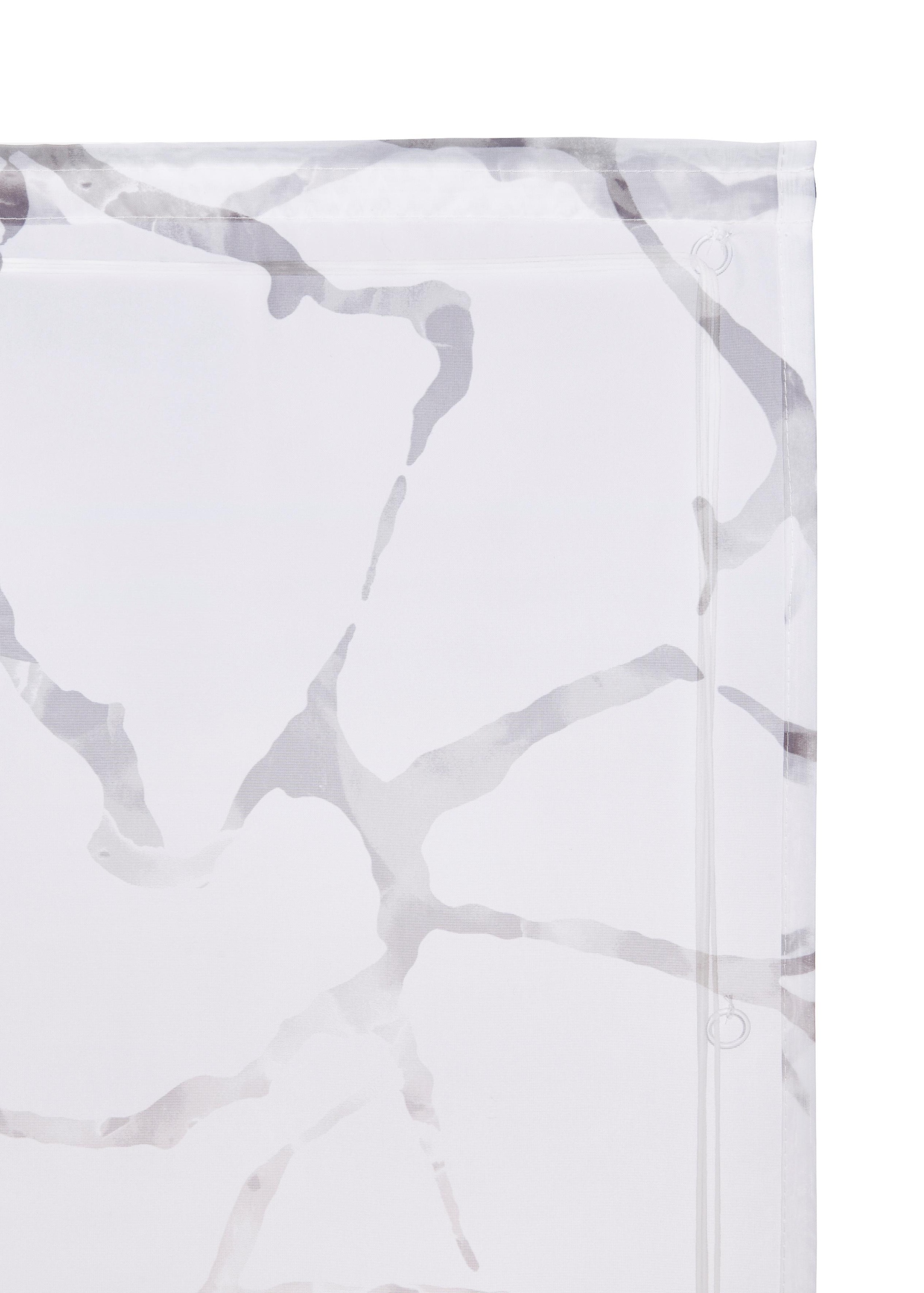 Thumbnail - my home Raffrollo "Fulda" mit Klettschiene Transparent, Voile, Polyester