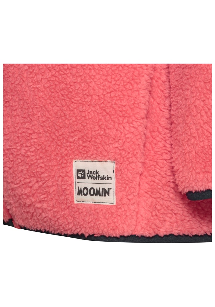 Jack Wolfskin Fleecejacke »MOOMIN ICE CURL K«, mit Kapuze