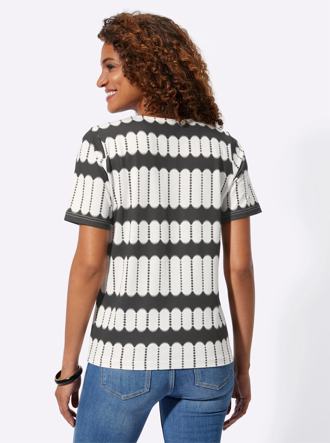 Casual Looks Kurzarmshirt »Shirt«, (1 tlg.)
