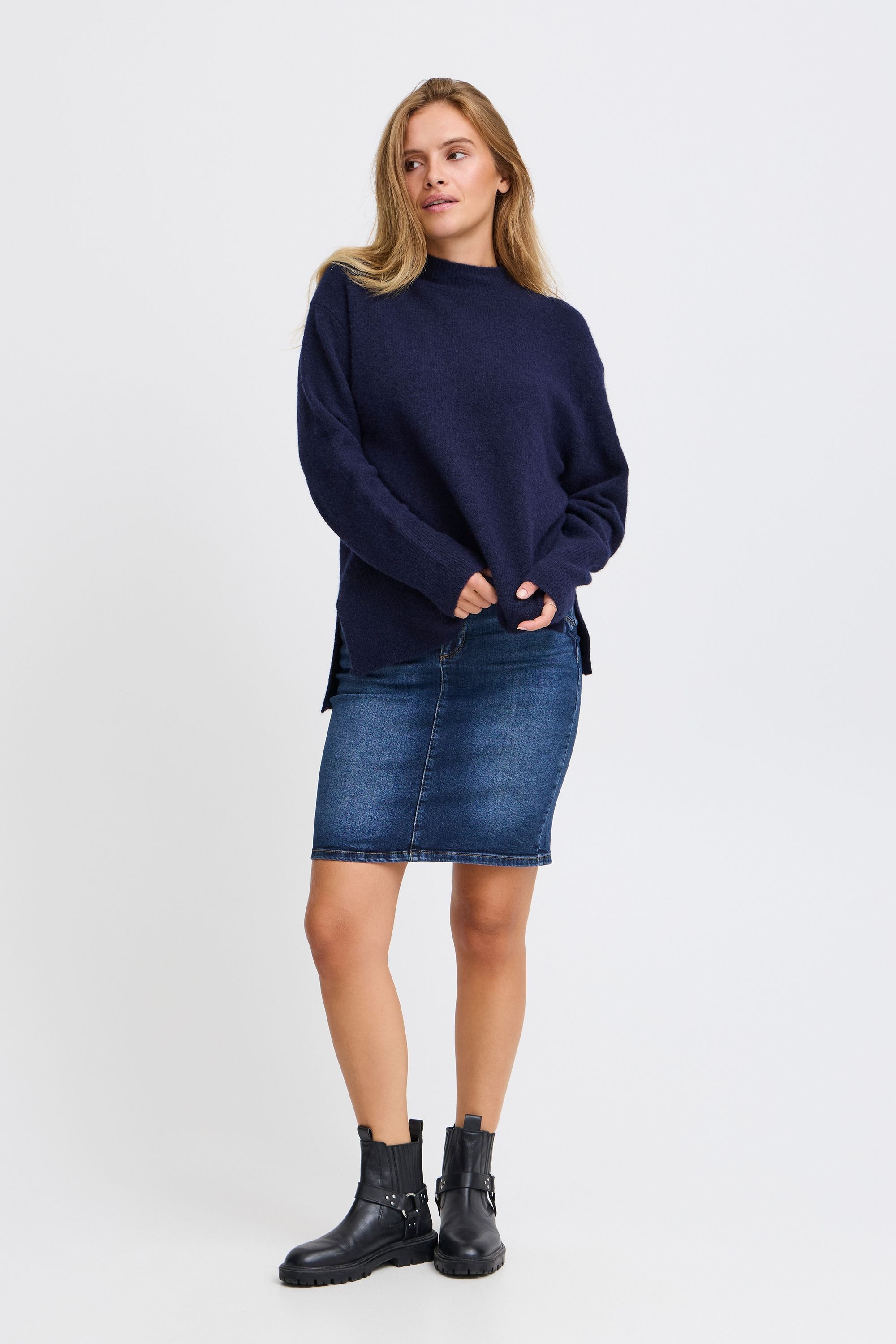 Pulz Jeans Strickpullover "Strickpullover PZASTRA Turtleneck Pullover" günstig online kaufen