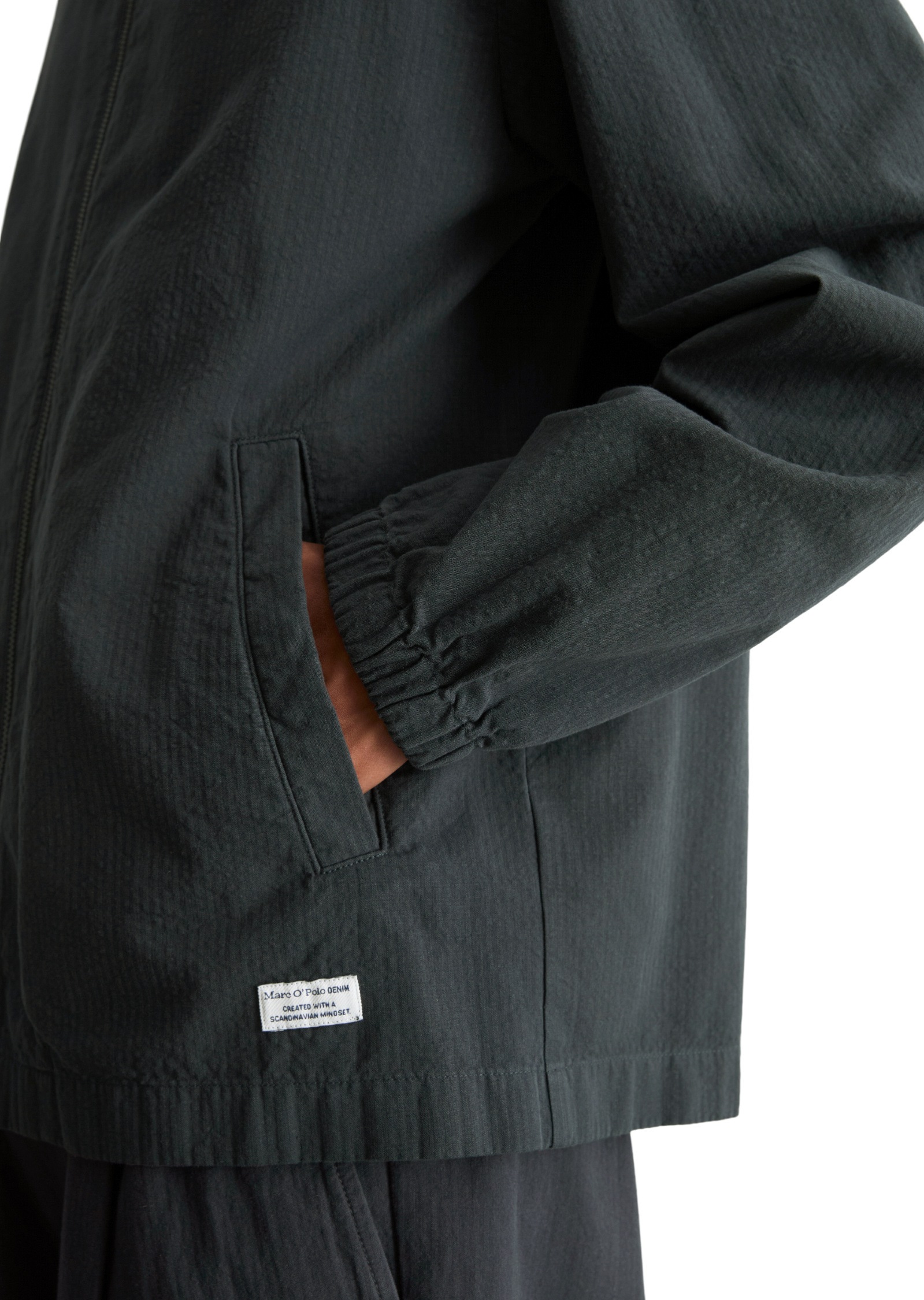 Marc O'Polo DENIM Kurzjacke »aus reiner Bio-Baumwolle«