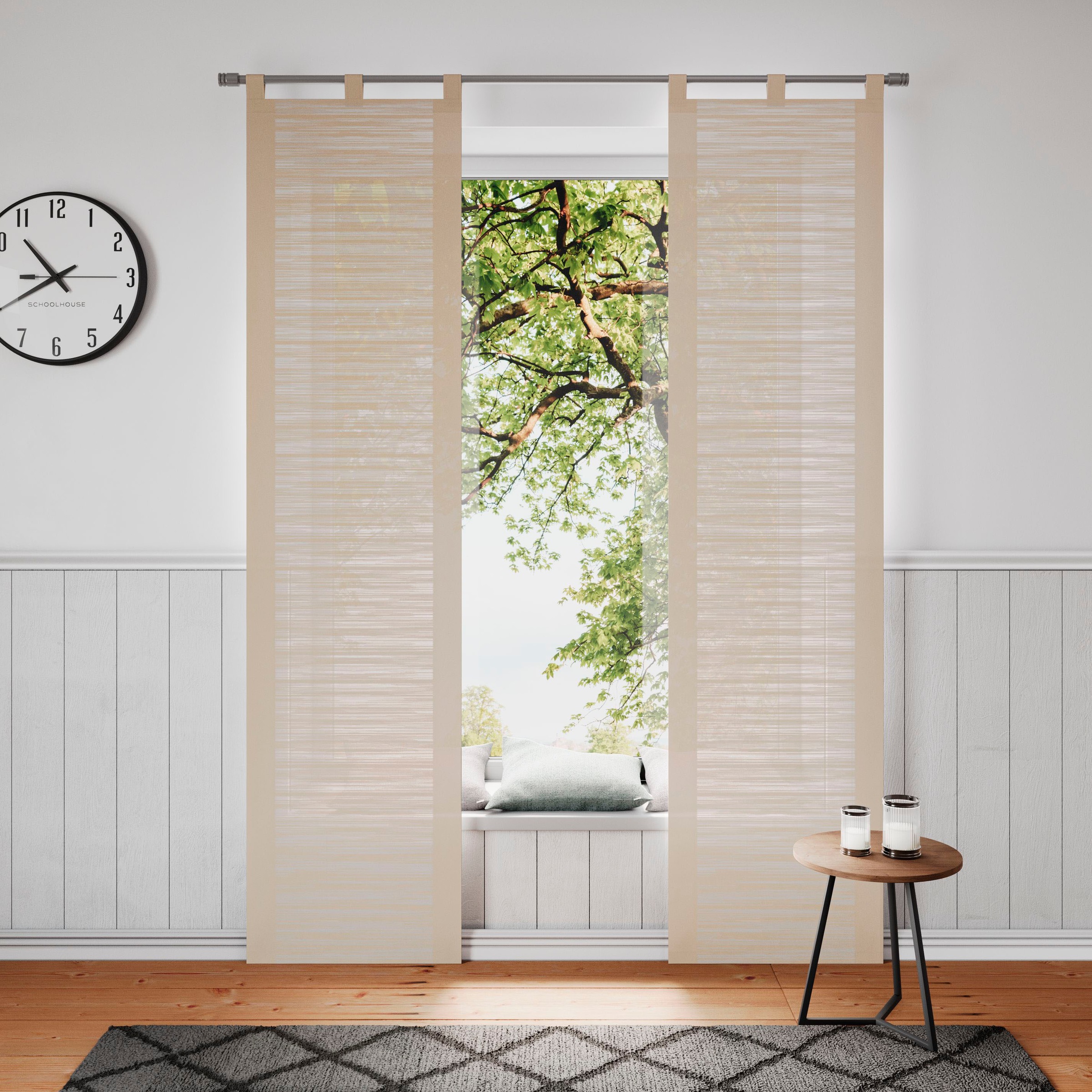 Neutex for you "Padova" Schlaufen 1 Stk. tlg. inkl. Beschwerungsstange, Hal günstig online kaufen